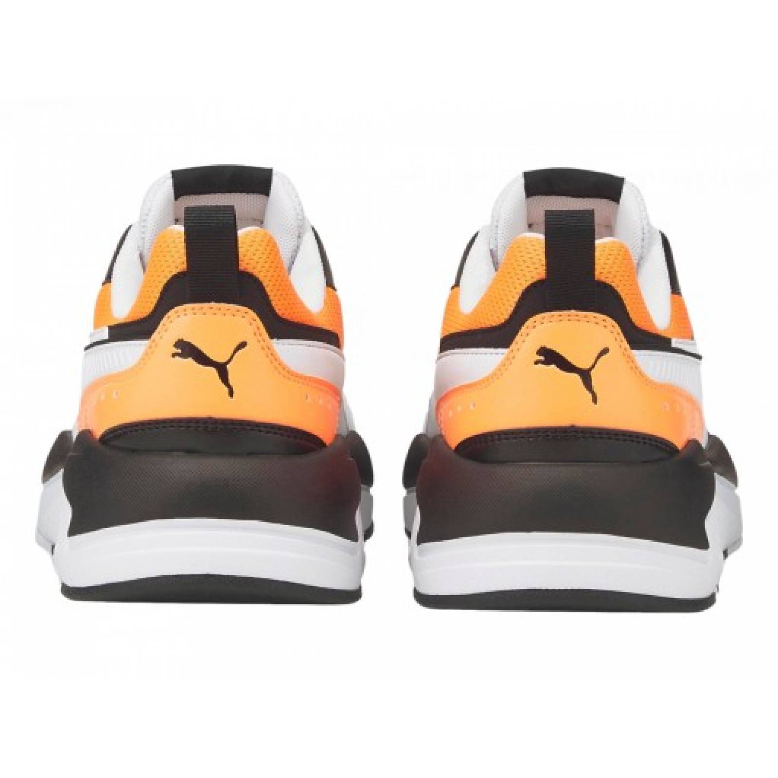 Tenis PUMA 373108 47 PUMA WHITE FLUO ORANGE BLACK X RAY 2 SQUARE 25 30 Hombre