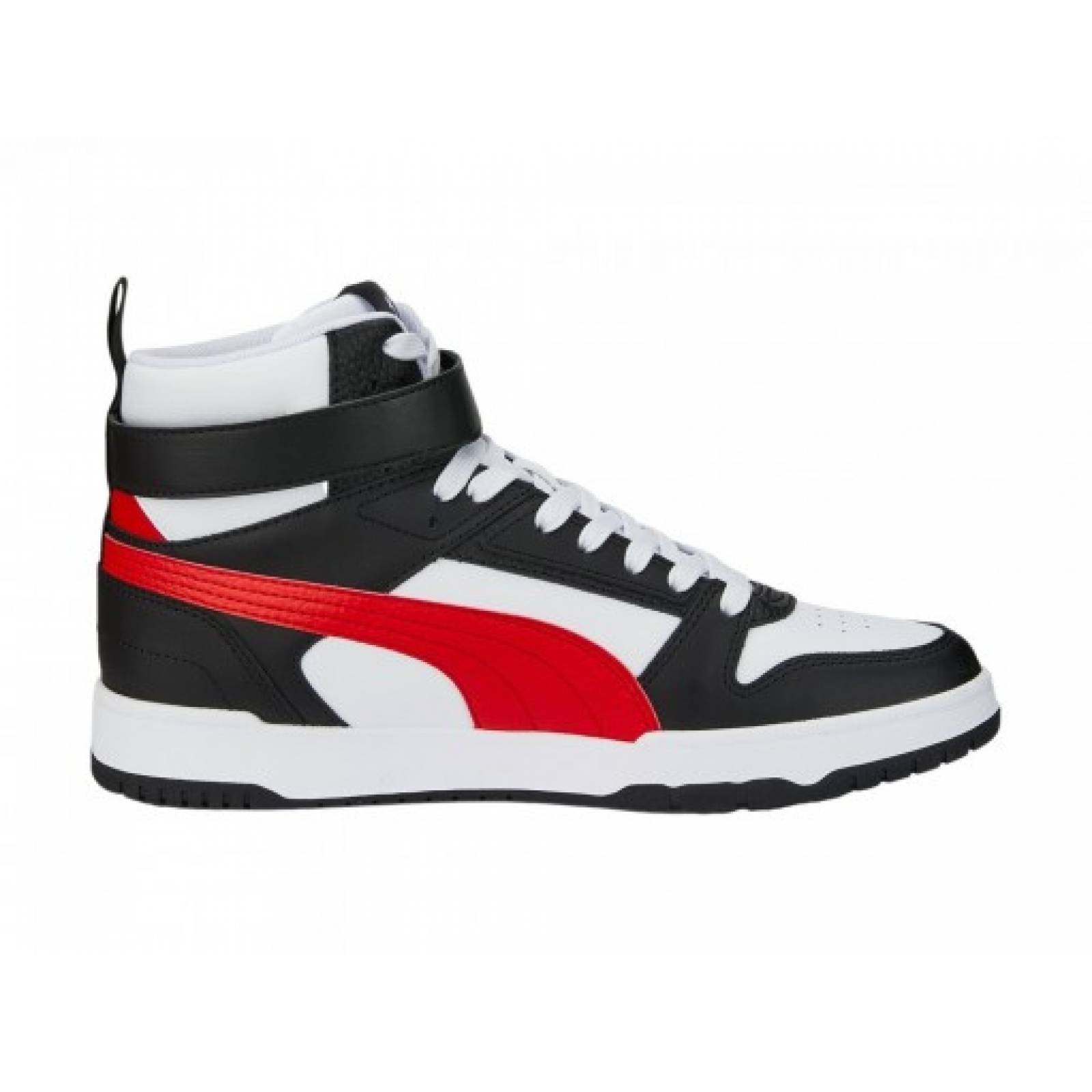 Tenis PUMA 385839 05 PUMA WHITE HIGH RISK RED PUMA BLACK RBD GAME  25 30 Hombre
