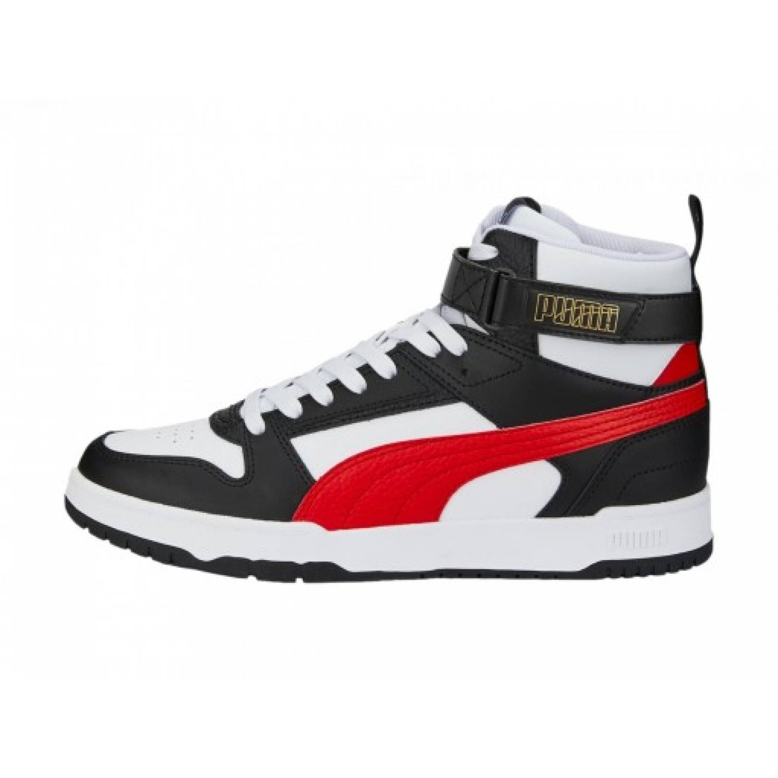 Tenis PUMA 385839 05 PUMA WHITE HIGH RISK RED PUMA BLACK RBD GAME  25 30 Hombre