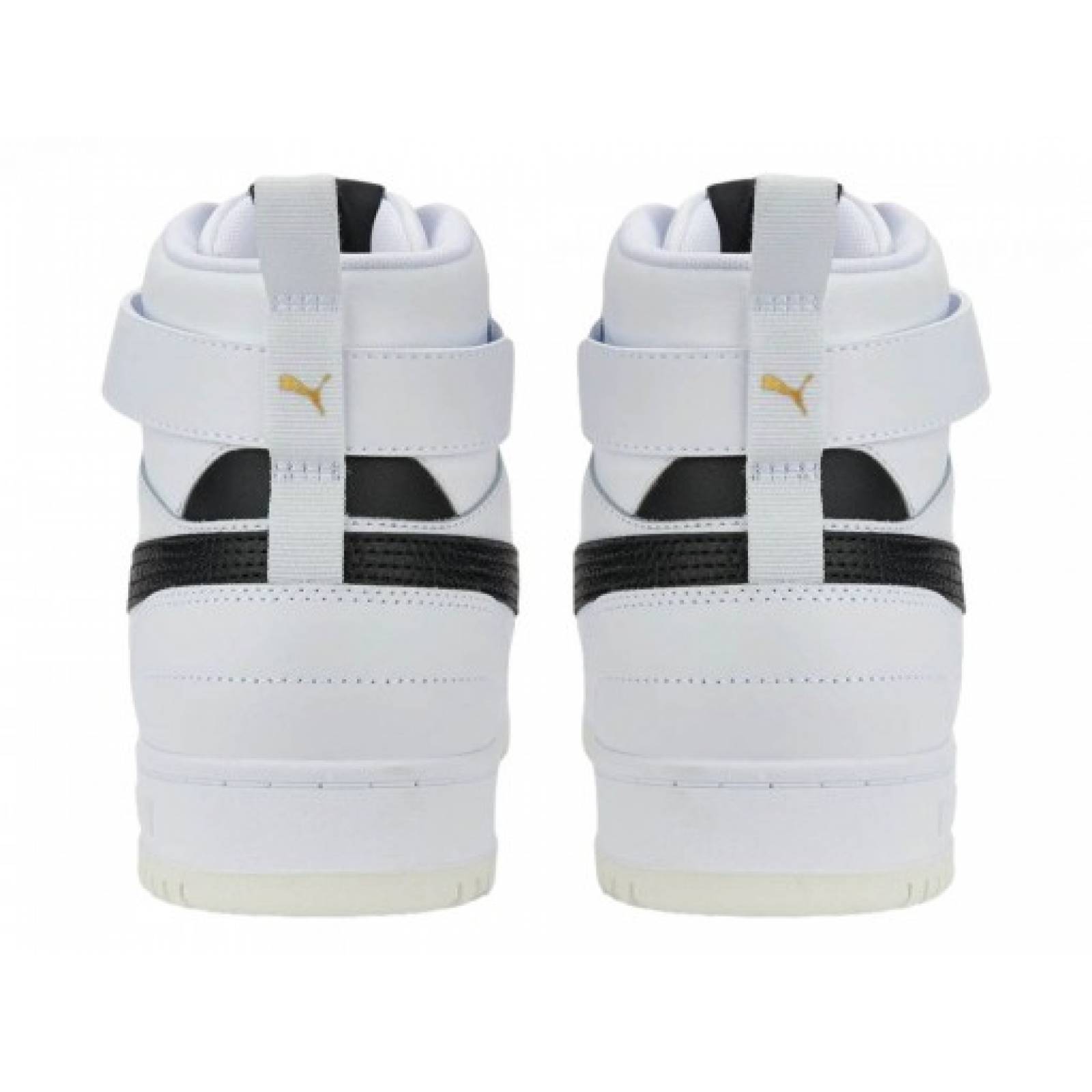Tenis PUMA 385839 01 PUMA WHITE PUMA BLACK PUMA TEAM GOLD RBD GAME  25   32 Hombre