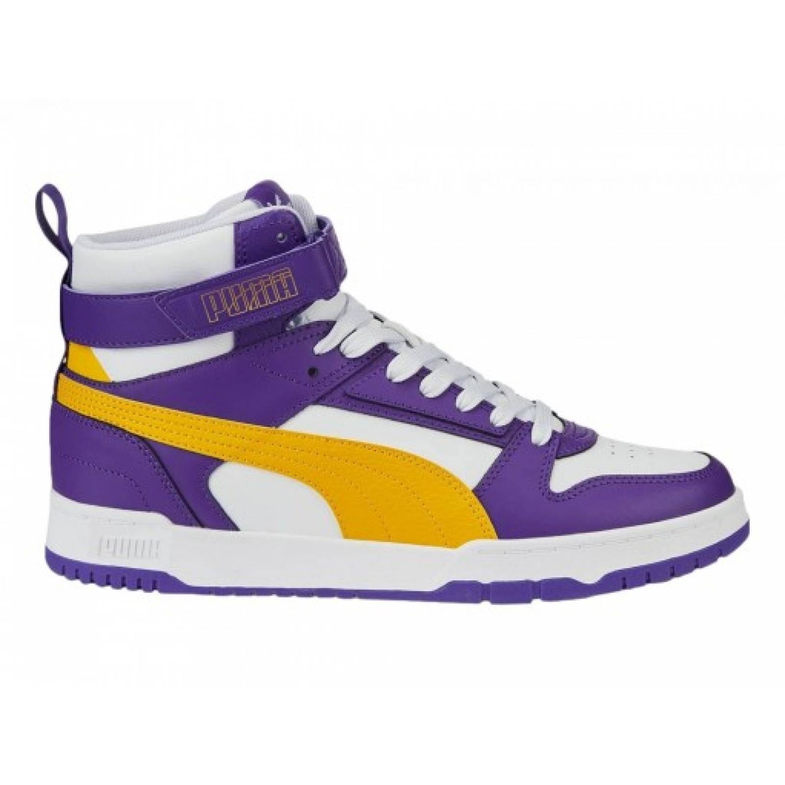 Tenis PUMA 385839 04 PRISM VIOLET SPECTRA YELLOW PUMA WHITE RBD GAME 25 30 Hombre