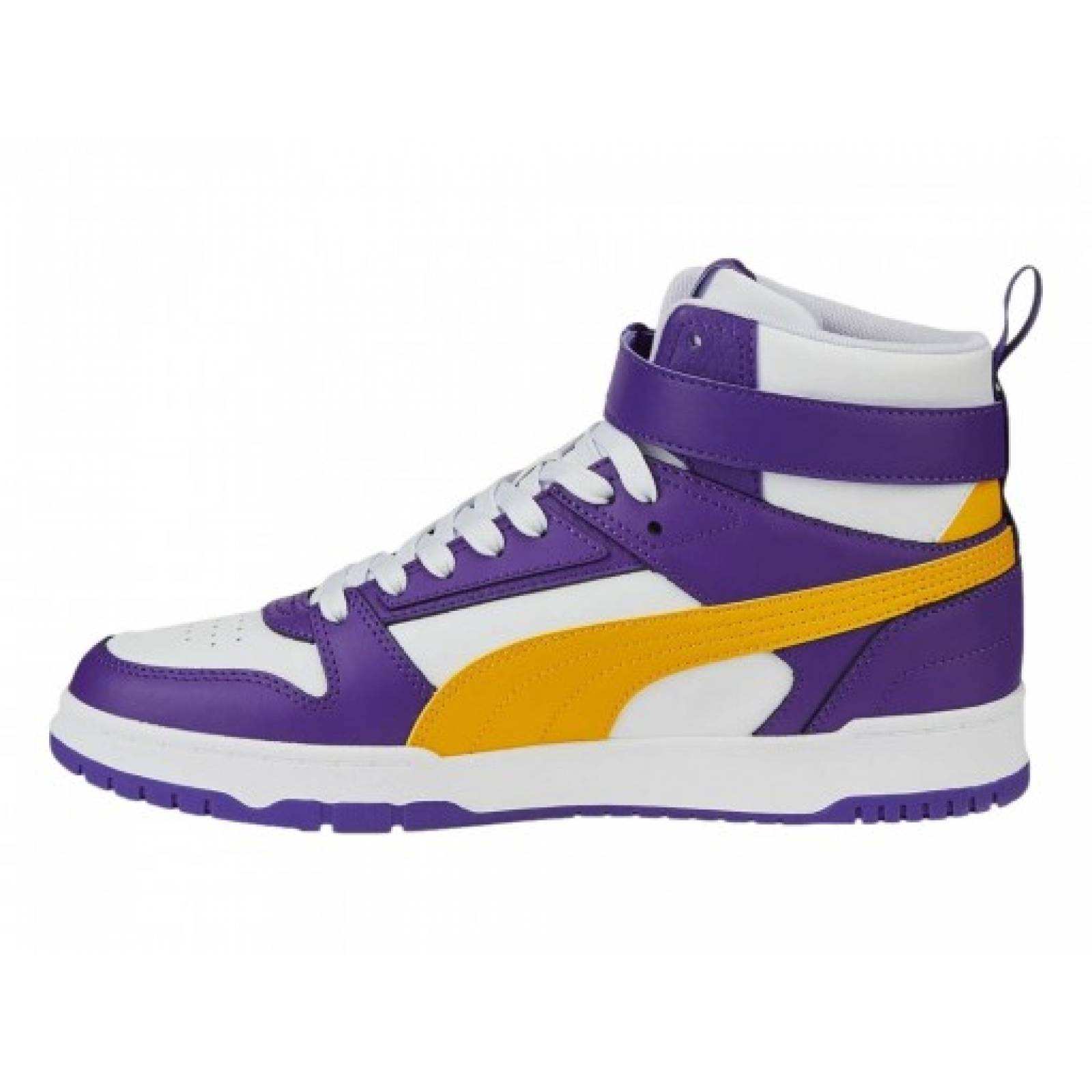 Tenis PUMA 385839 04 PRISM VIOLET SPECTRA YELLOW PUMA WHITE RBD GAME 25 30 Hombre