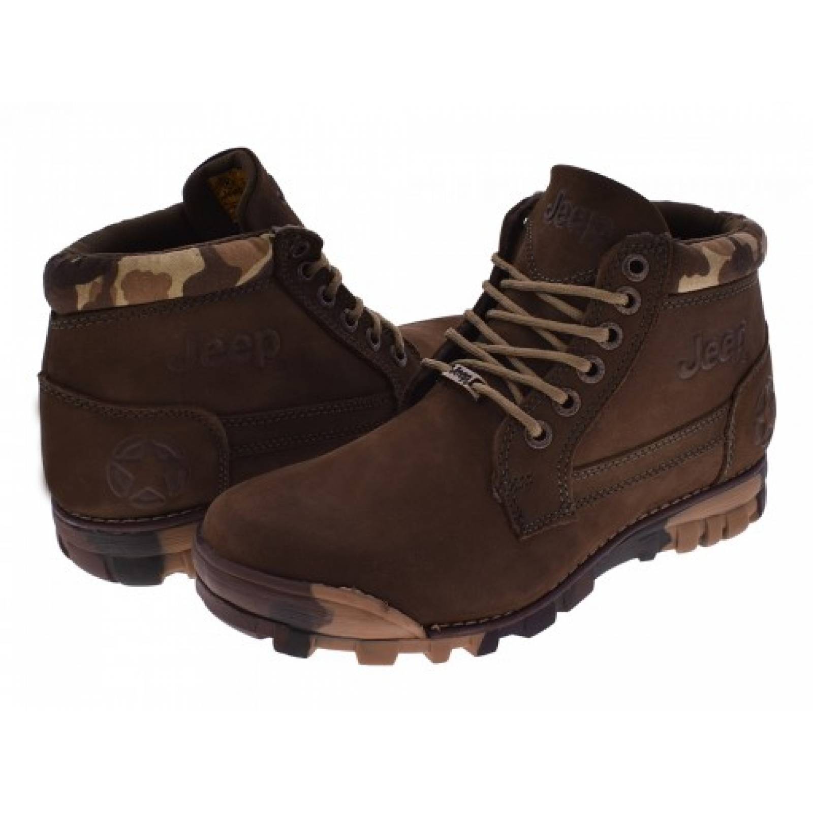 BOTA JEEP 1950 NOBUCK VERDE COMMANDER  25 30 Hombre