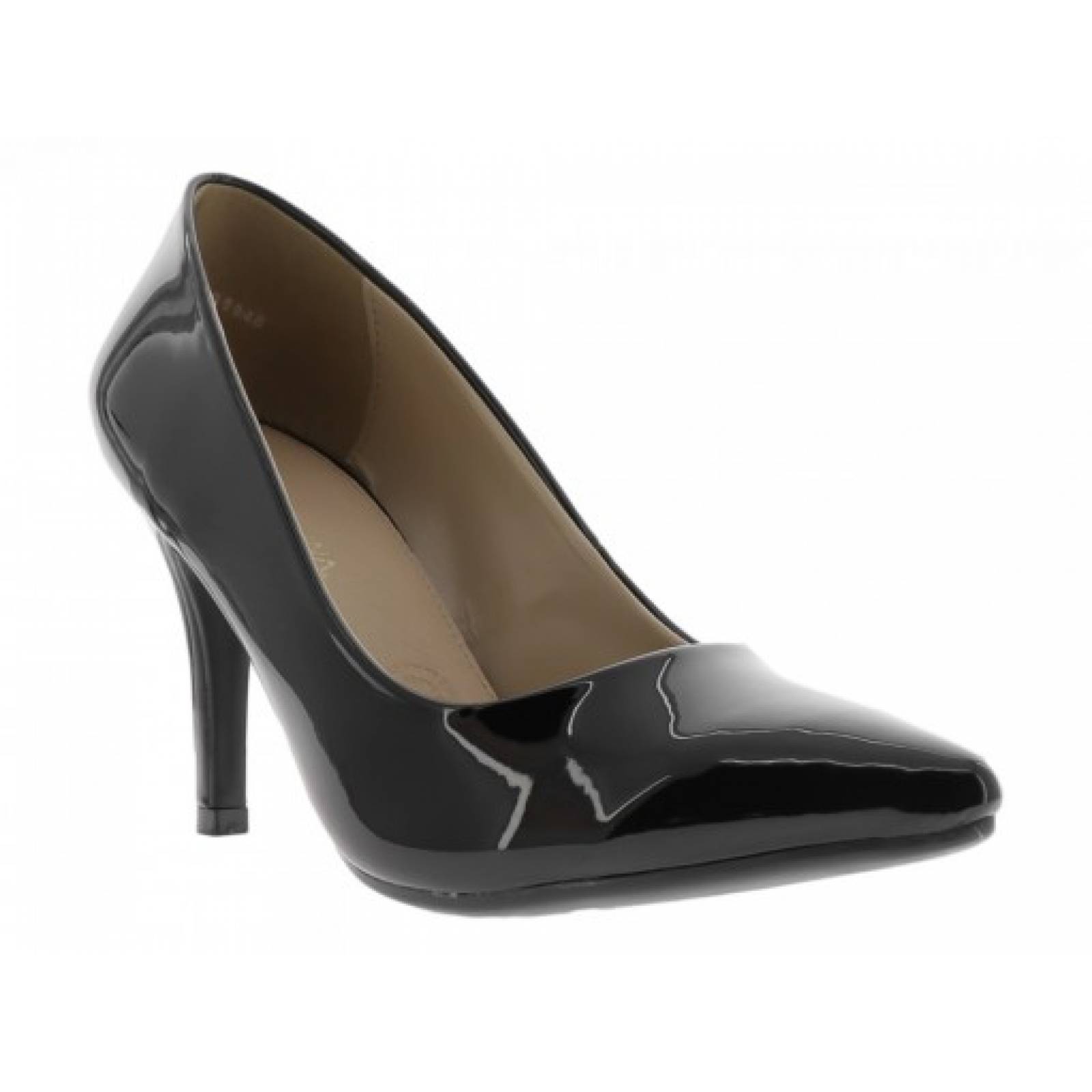 ZAPATILLAS LADY PAULINA 17001 CHAROL NEGRO LUCIANA  22 27 Mujer