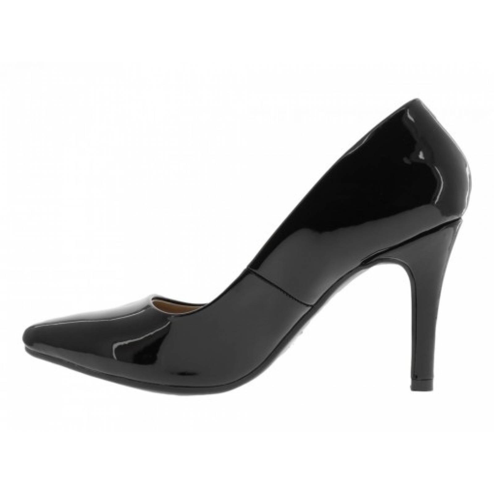 ZAPATILLAS LADY PAULINA 17001 CHAROL NEGRO LUCIANA  22 27 Mujer