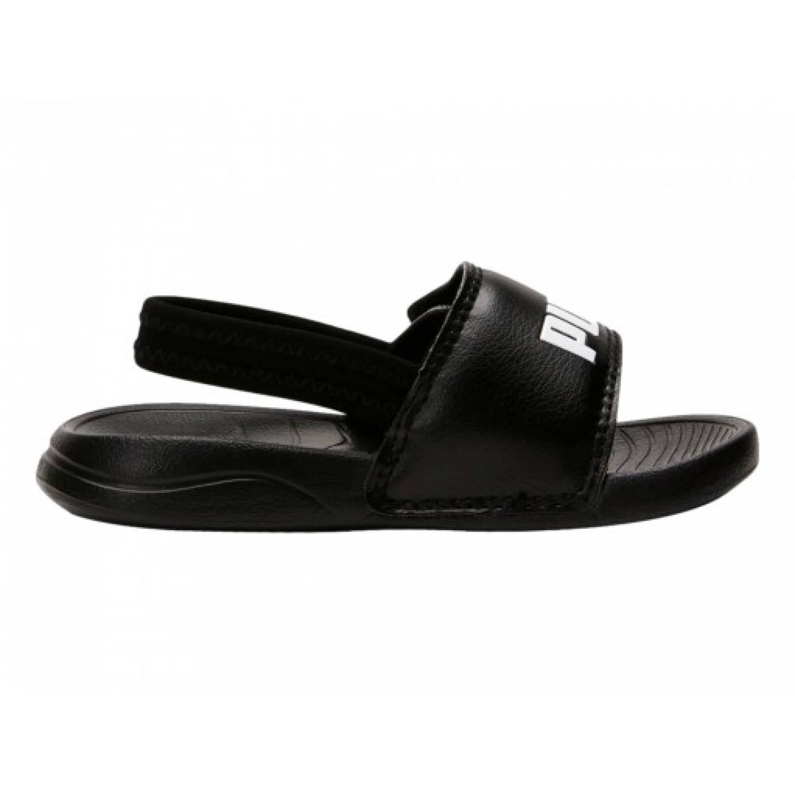 SANDALIAS PUMA 373862 01 PUMA BLACK PUMA WHITE POPCAT 20 BACKSTRAP AC INF  12 16 Niños