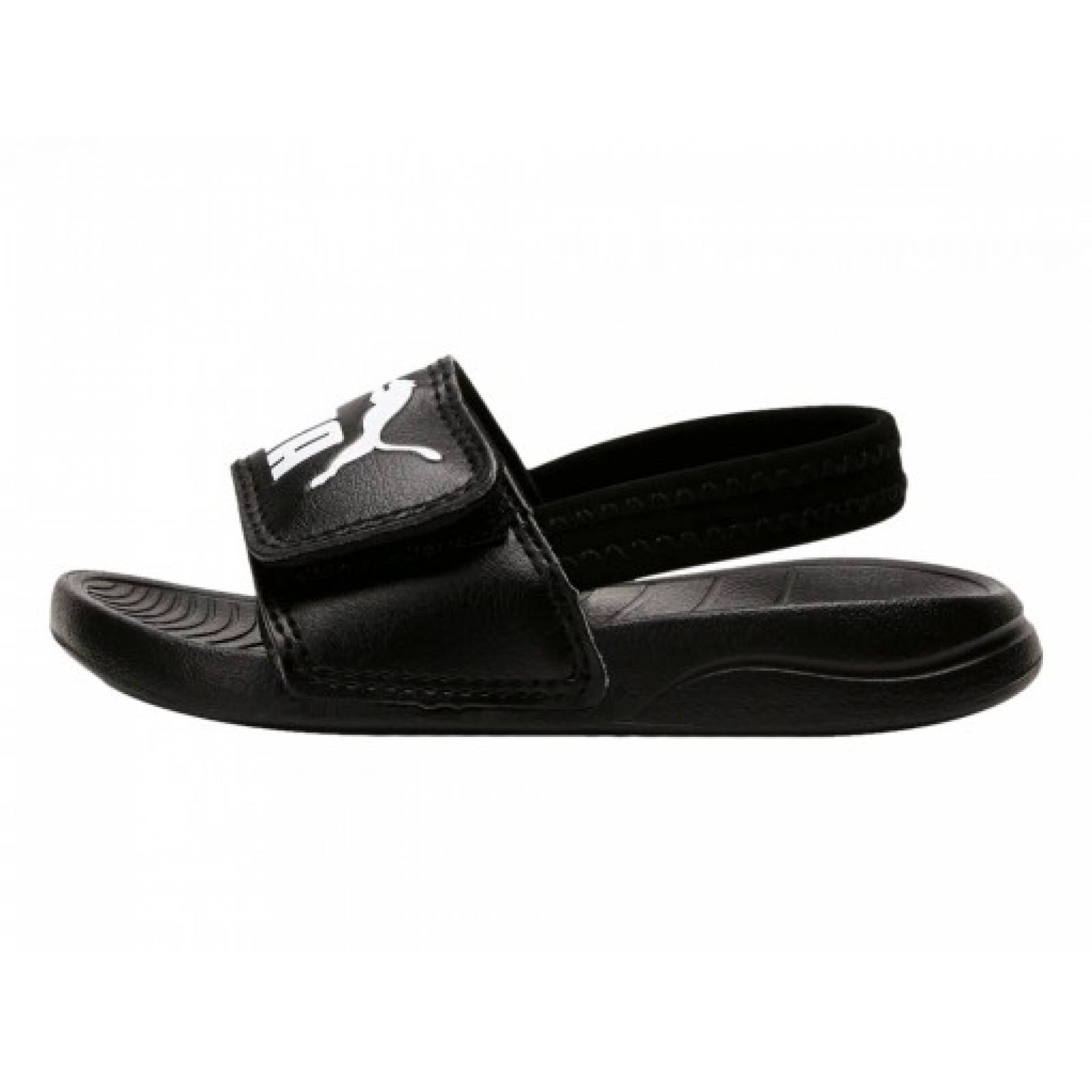 SANDALIAS PUMA 373862 01 PUMA BLACK PUMA WHITE POPCAT 20 BACKSTRAP AC INF  12 16 Niños