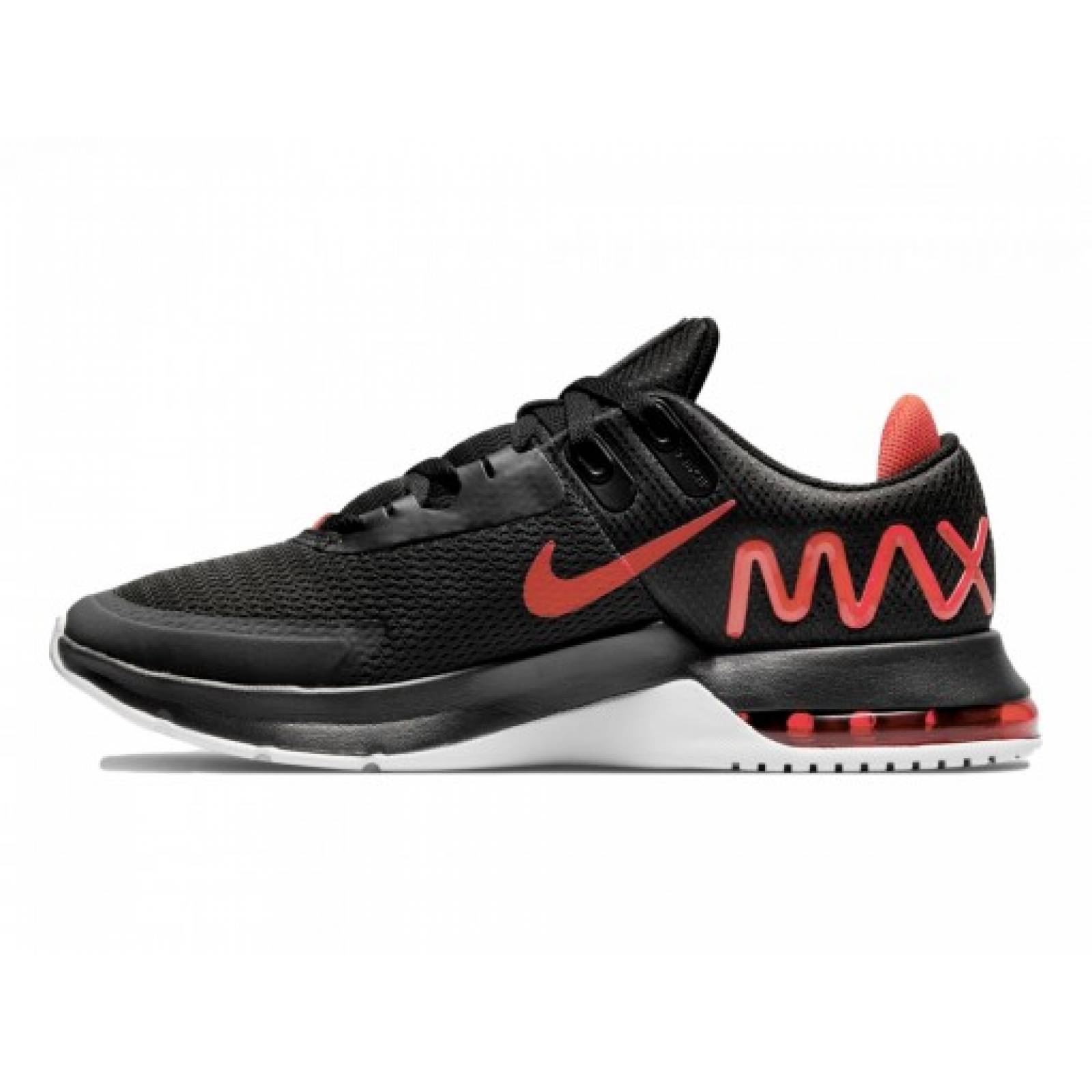 TENIS NIKE CW3396 003 BLACK CHILE RED WHITE AIR MAX ALPHA TRAINER 4  25 33 Hombre