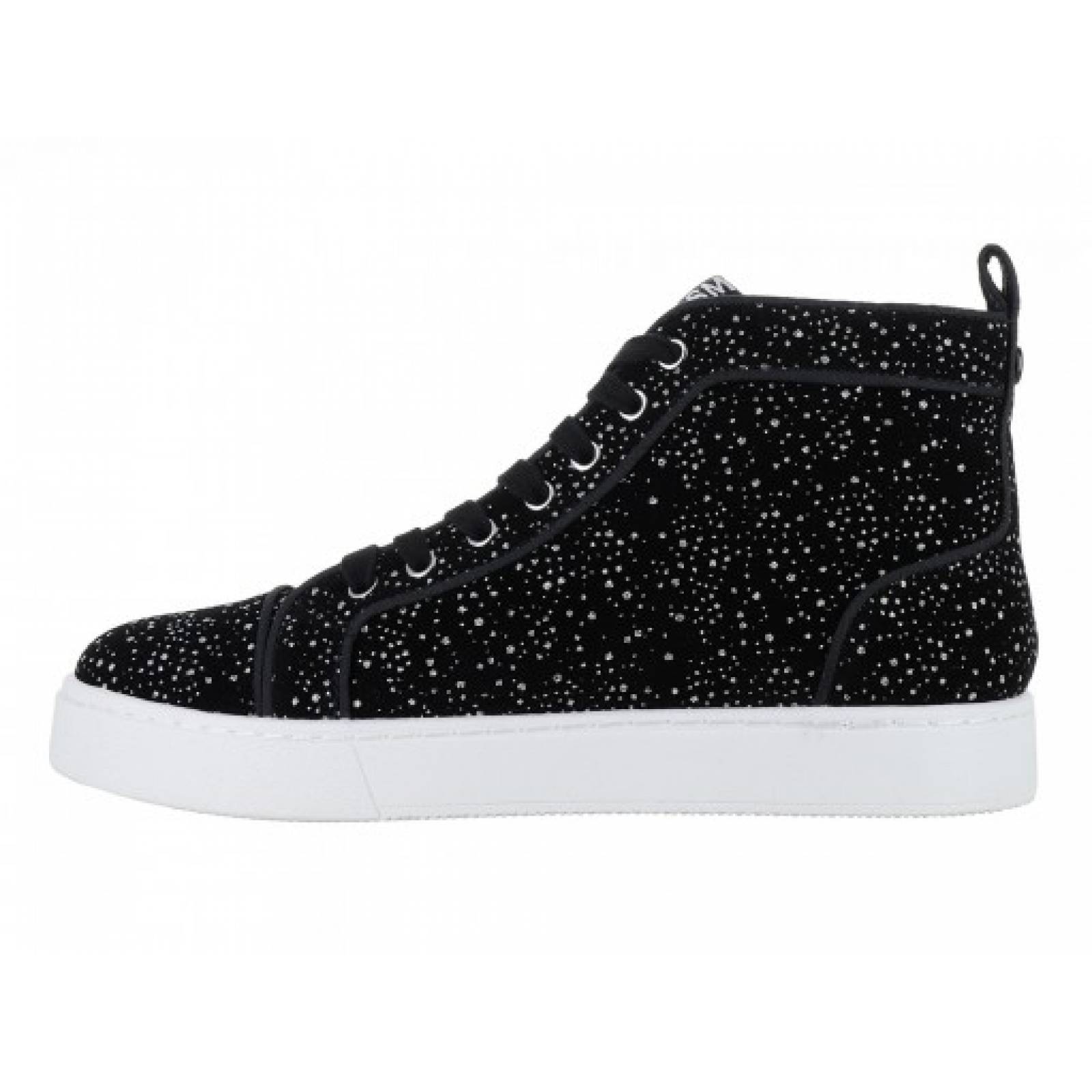 TENIS STEVE MADDEN PROMOT ER BLACK GLITTER  26 30 Hombre