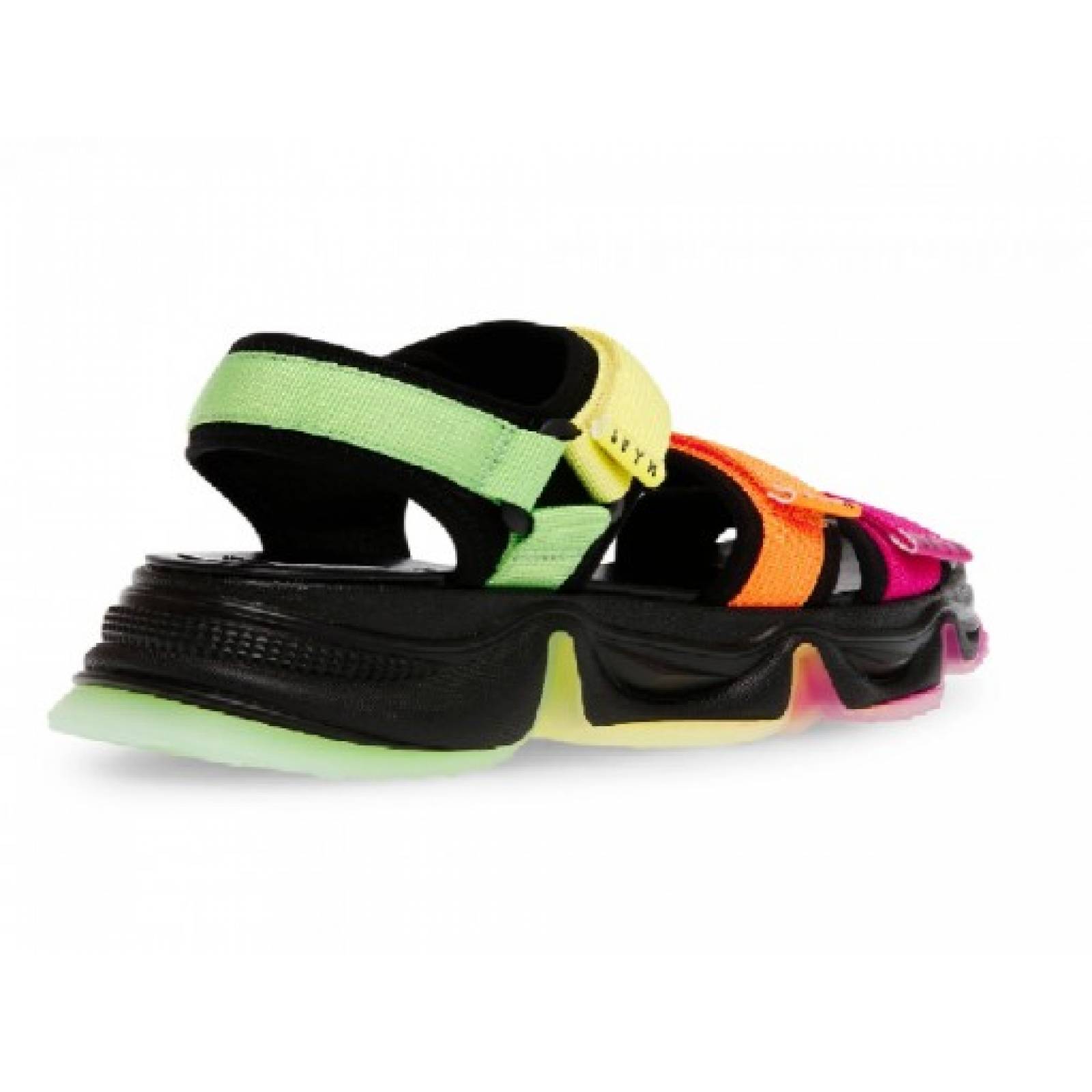 SANDALIAS STEVE MADDEN CHAKRA NEON MULTI  22 0 27 0 Mujer