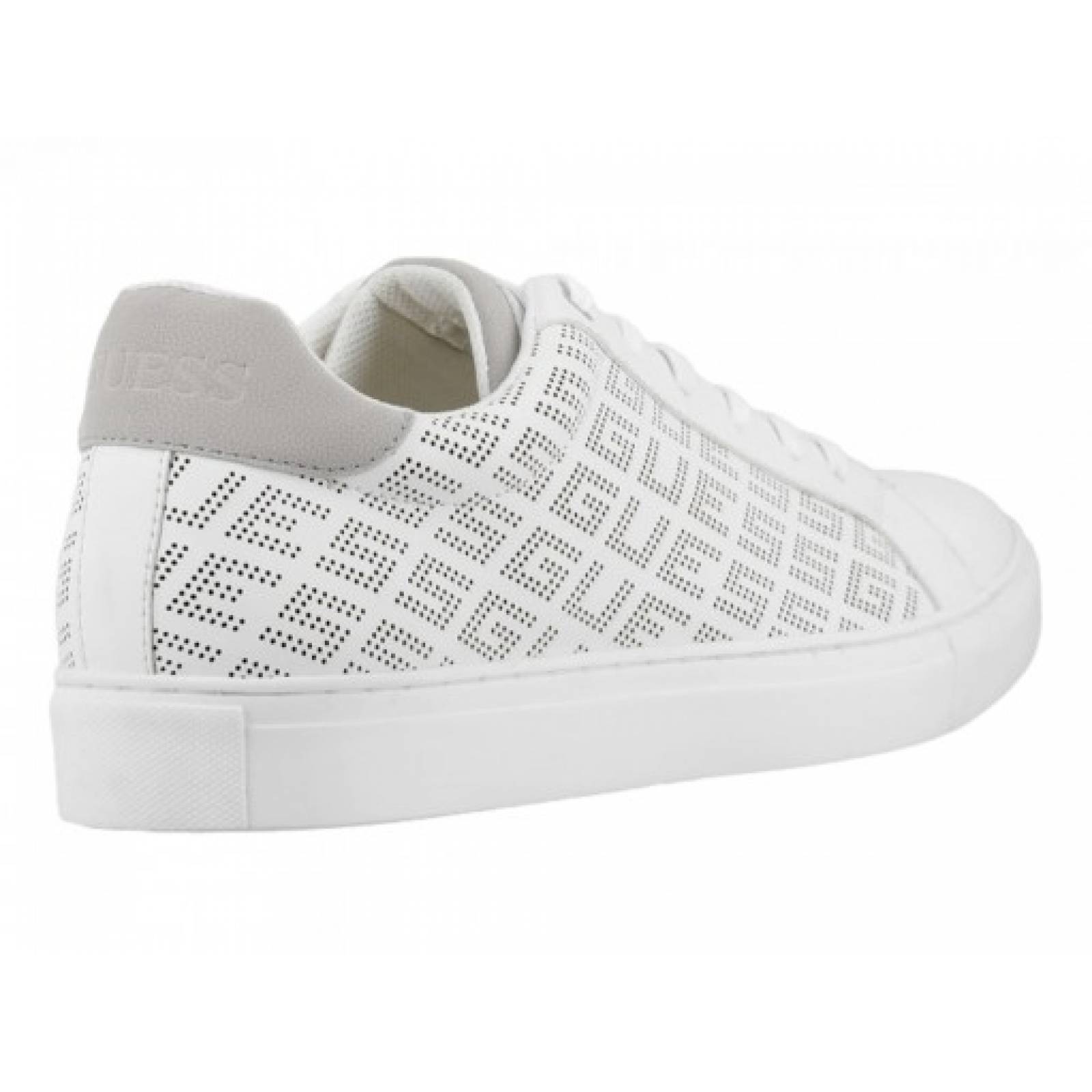 Tenis GUESS GM BARIOT H N WHITE  25 30 Hombre