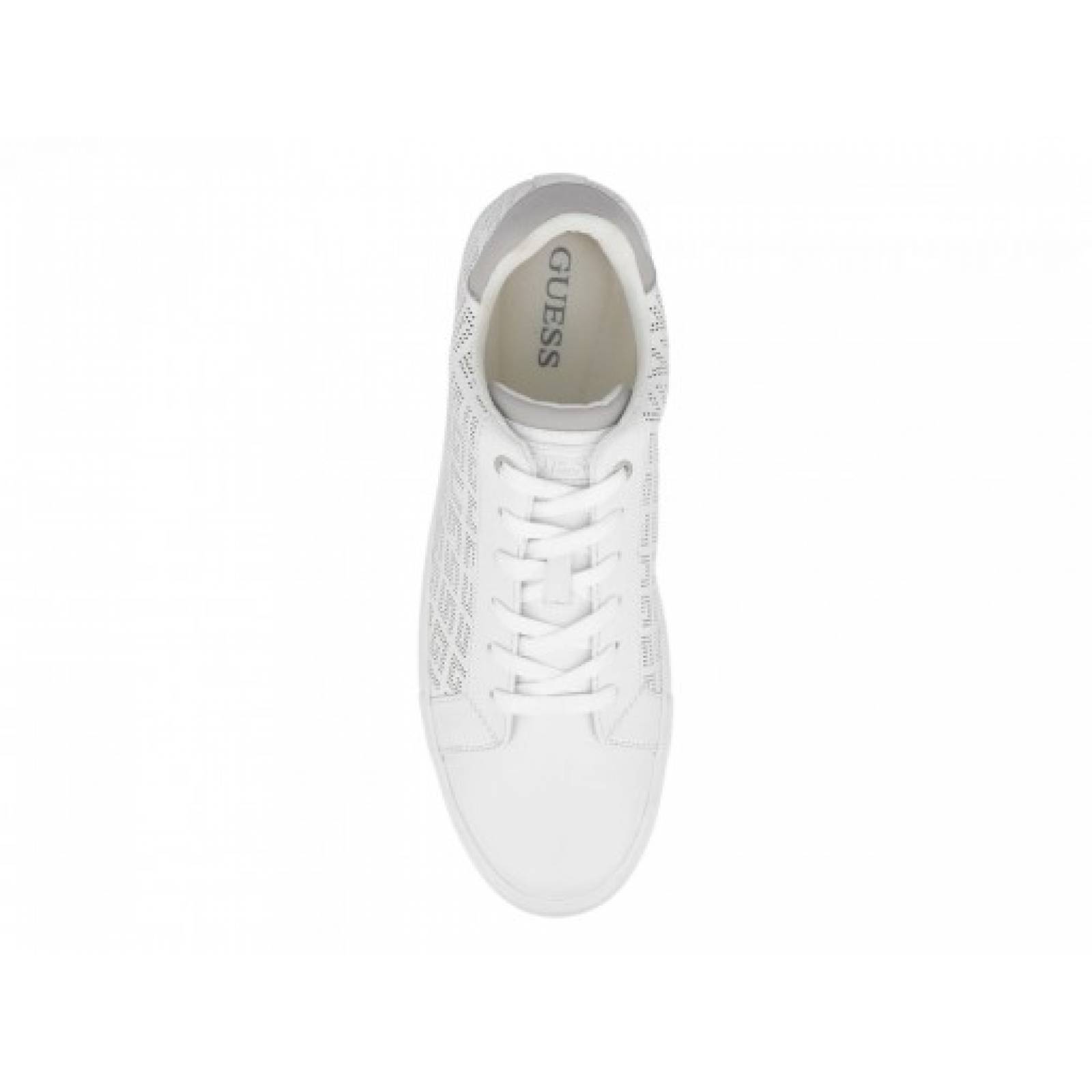 Tenis GUESS GM BARIOT H N WHITE  25 30 Hombre