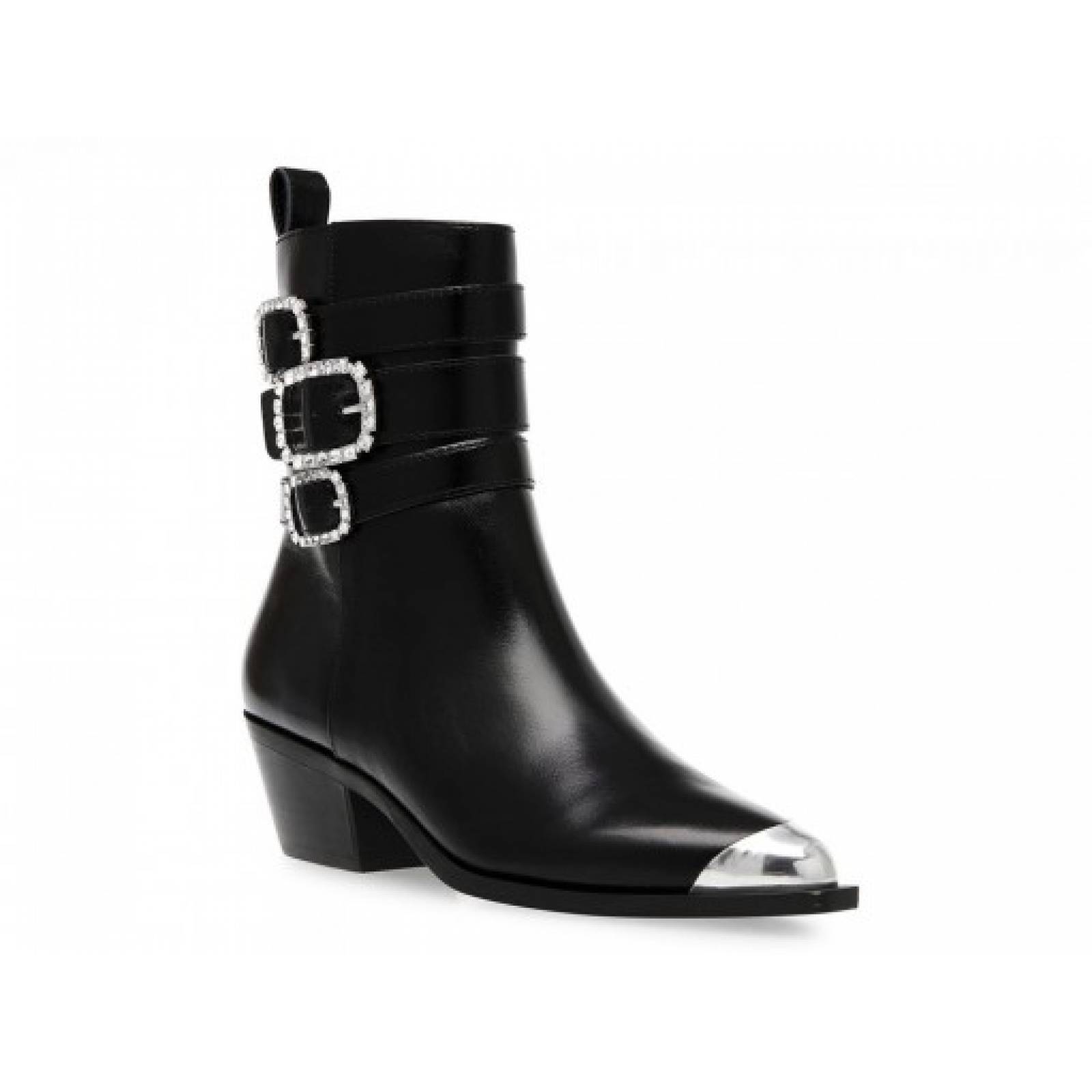 BOTAS STEVE MADDEN KINSHI P BLACK  22 0 27 0 Mujer
