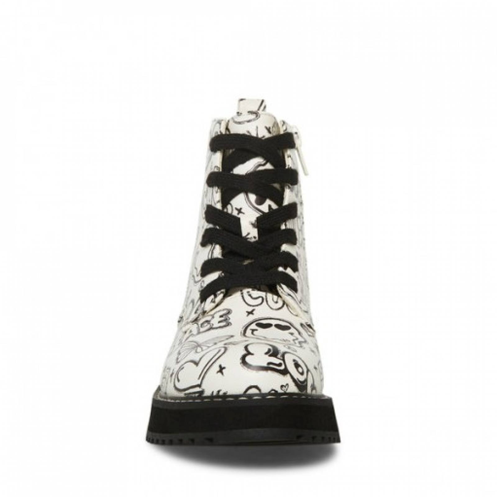 BOTAS STEVE MADDEN JKURT WHITE MULTI 19 24 Niñas