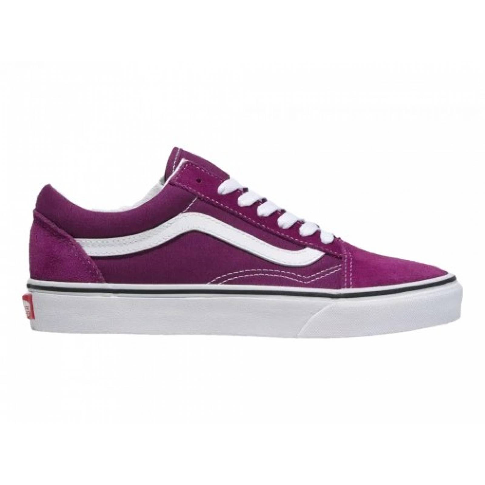 Tenis VANS 5UFDRV DARK PURPLE OLD SKOOL  22 27 Mujer