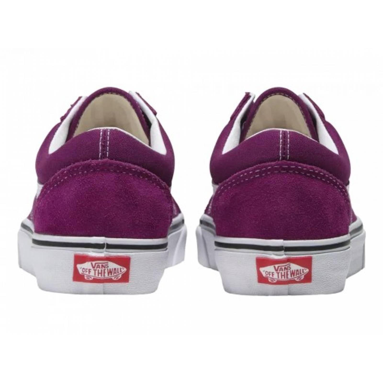Tenis VANS 5UFDRV DARK PURPLE OLD SKOOL  22 27 Mujer