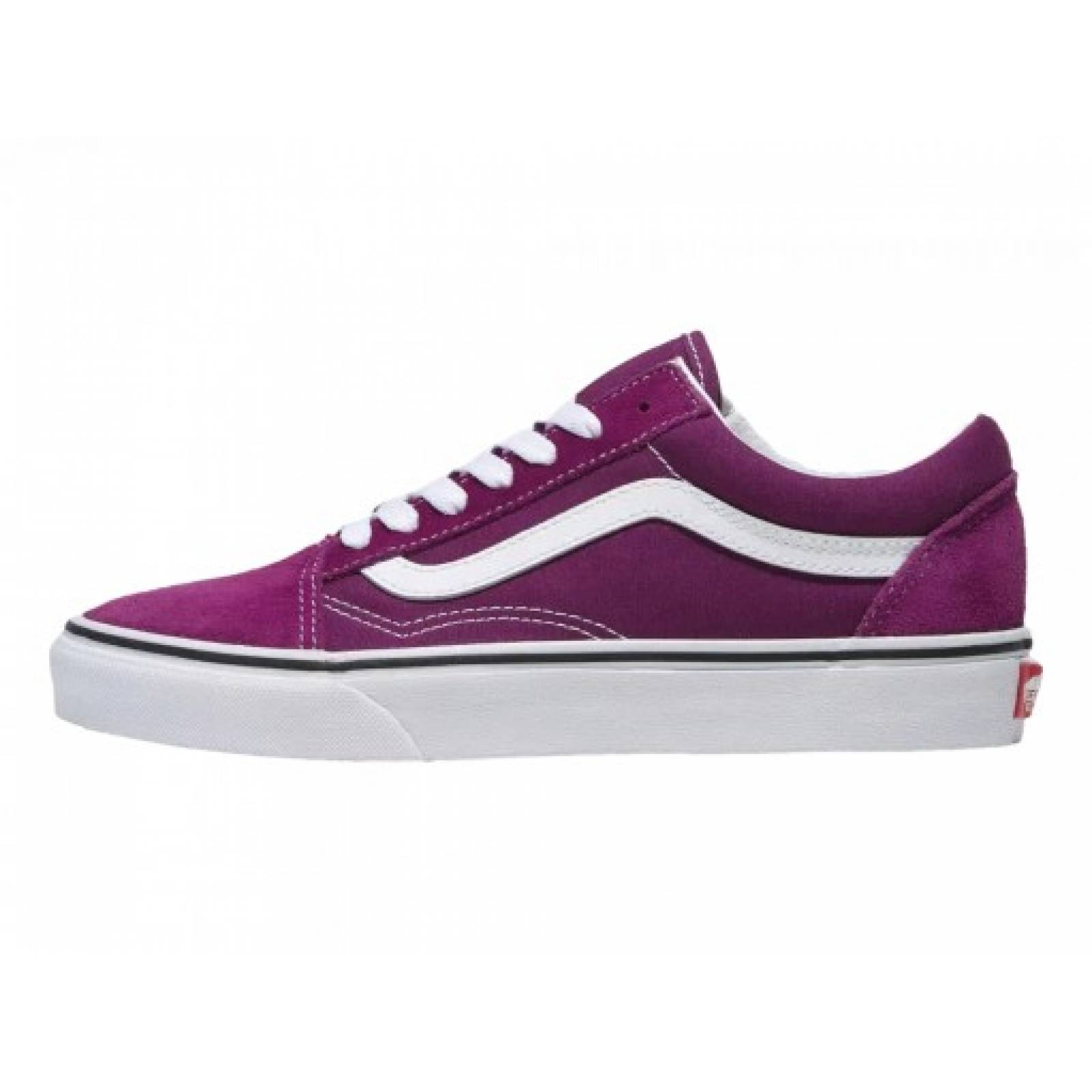 Tenis VANS 5UFDRV DARK PURPLE OLD SKOOL  22 27 Mujer