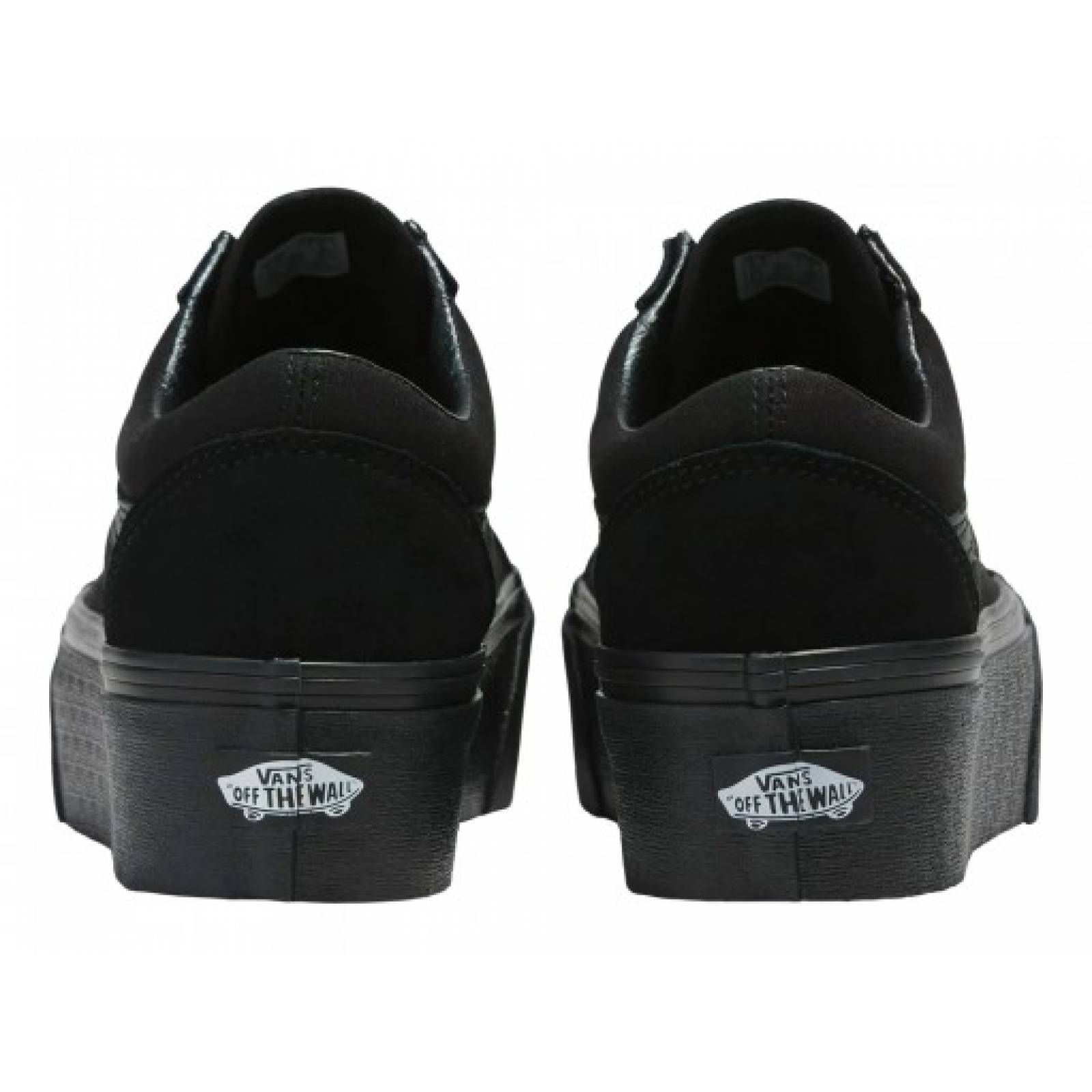 Tenis VANS 7 Q5MBKA 7 BLACK BLACK OLD SKOOL STACKFORM 22 26 5 Mujer
