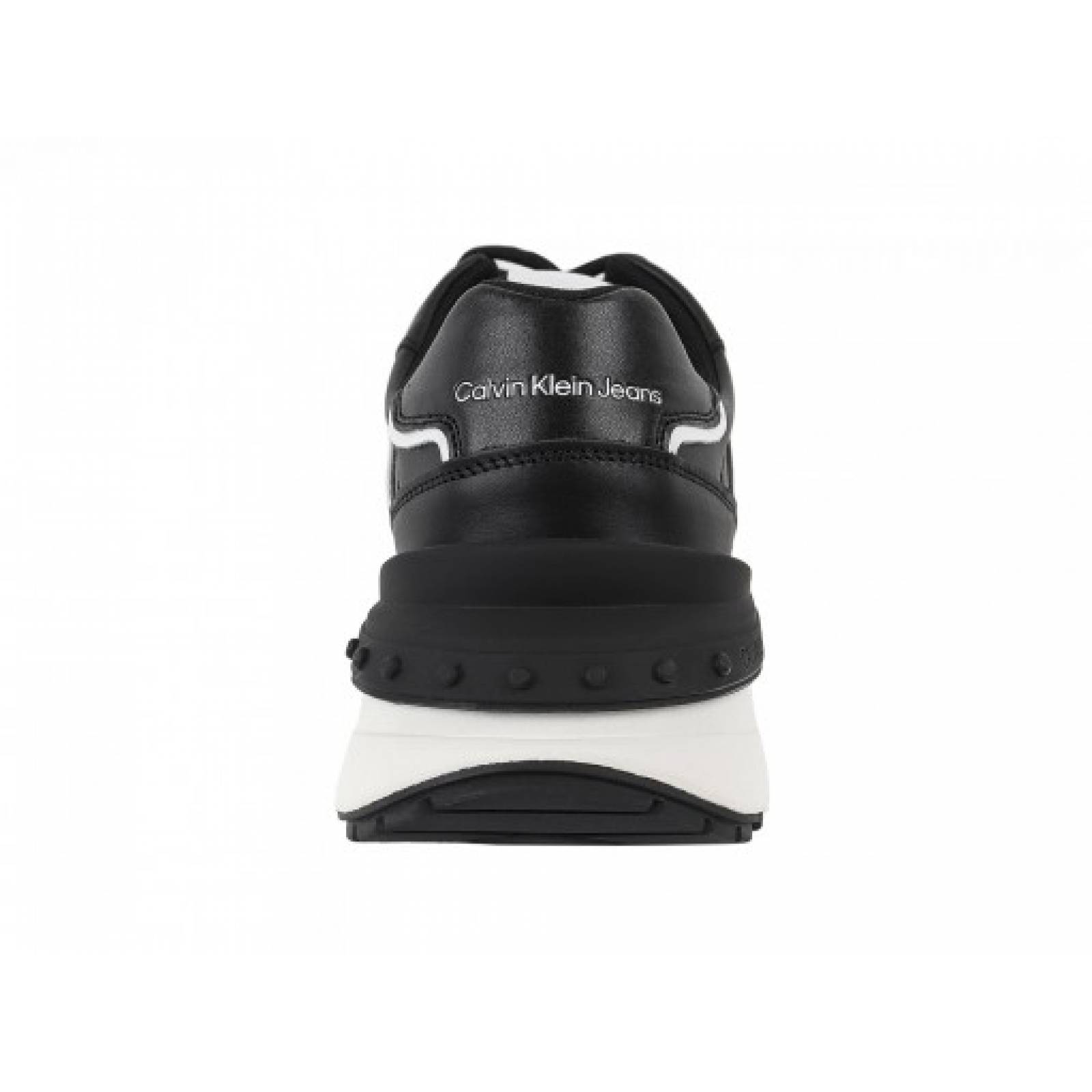 CALZADO CALVIN KLEIN 0YW 00890 0GM BLACK WHITE 23 26 Mujer