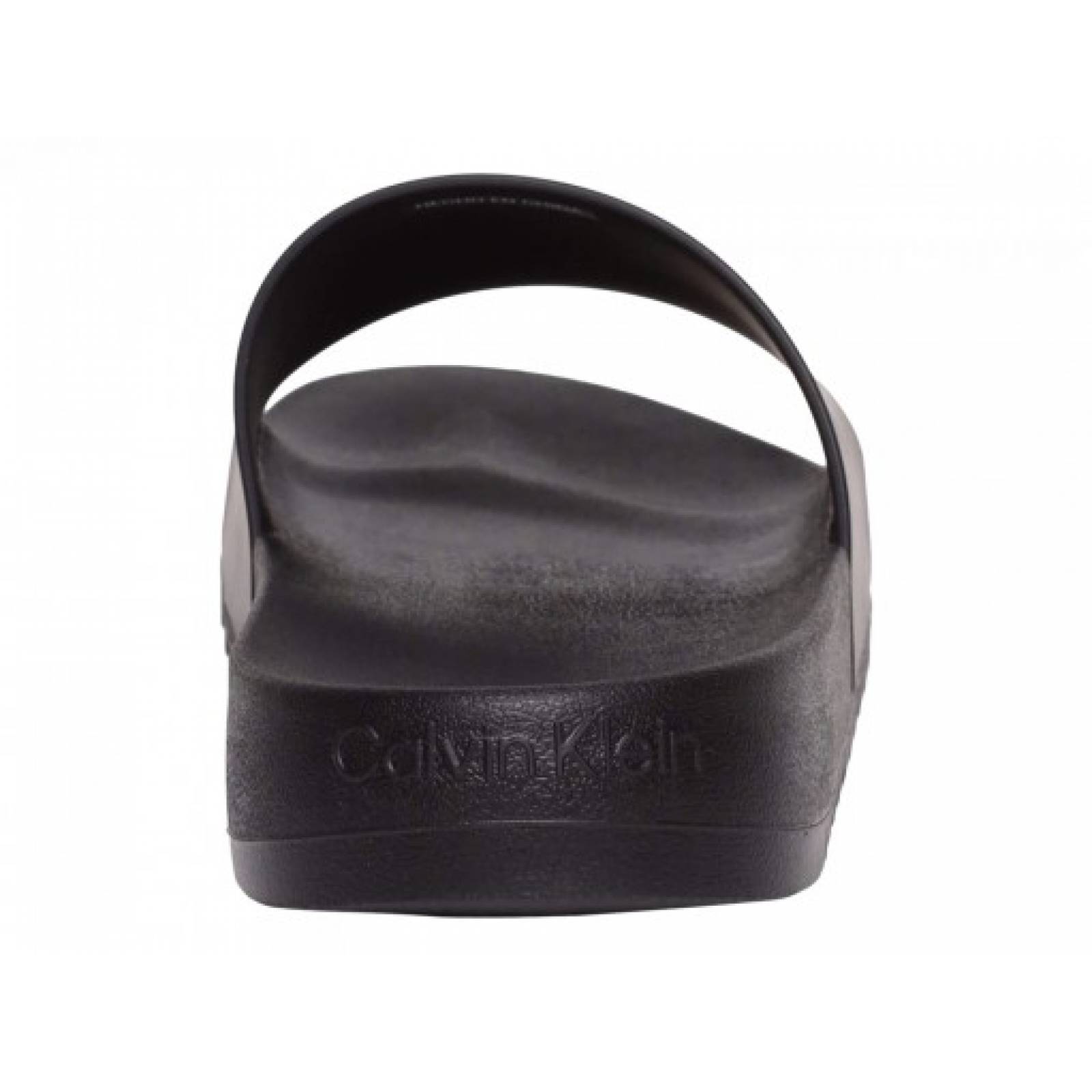 SANDALIAS CALVIN KLEIN HM0H M01063 BEH NEGRO CHUNCKY POOL SLIDE RUB 25 0 31 0 Hombre
