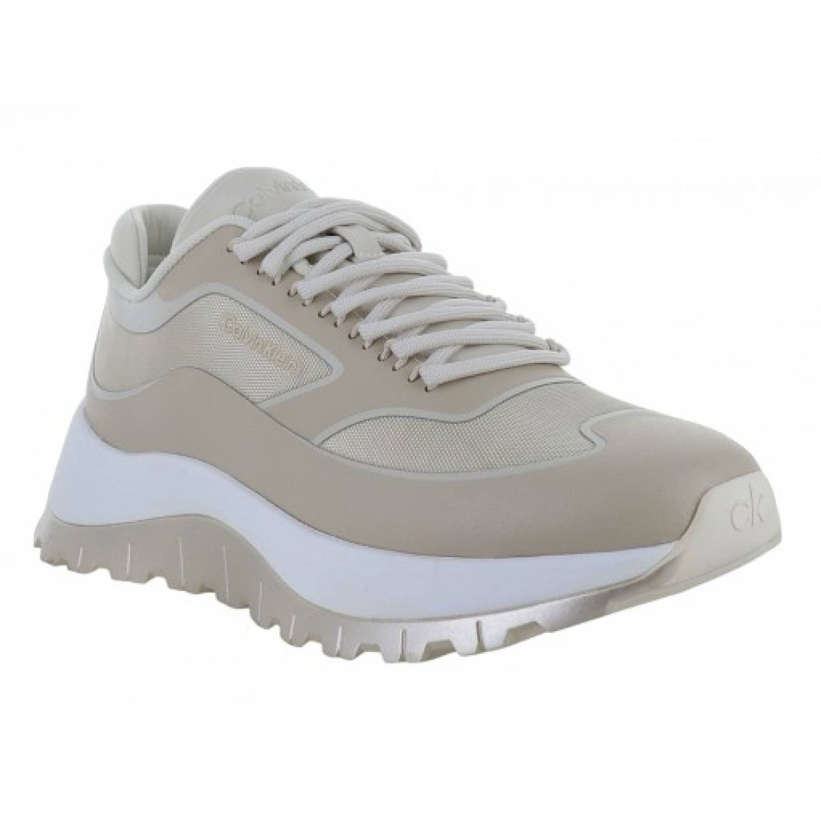 Tenis CALVIN KLEIN HW 01640 OHE BROWN PIECE SOLE RUNNER LACE UP