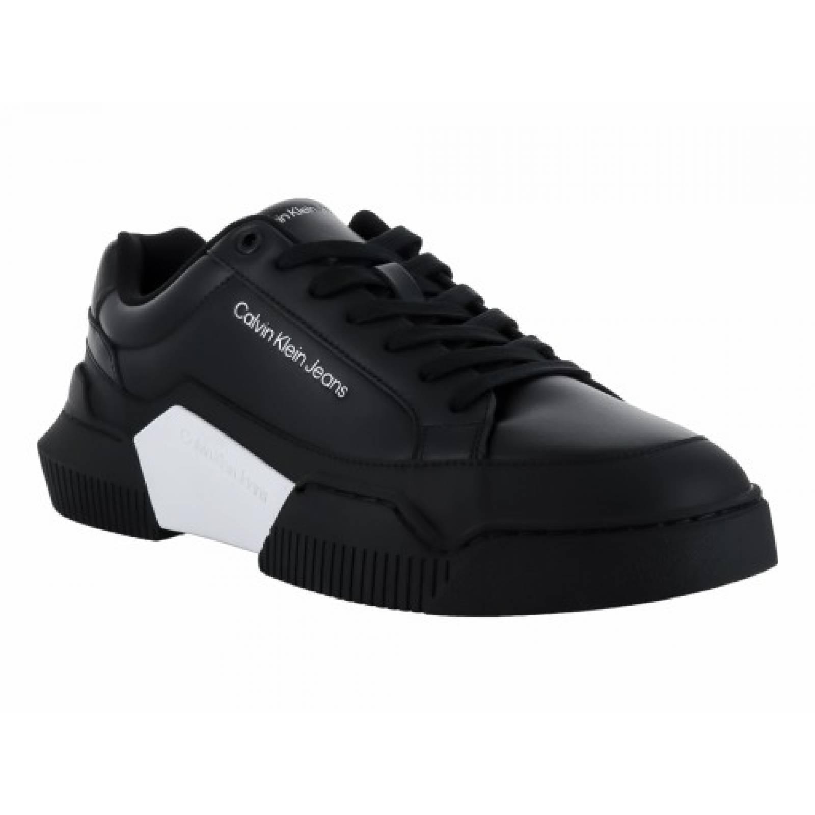 TENIS CALVIN KLEIN YM0Y M00875 0GM NEGRO CHUNKY CUP 2 0 LOW LTH IN SAT  25 0   30 0 Hombre