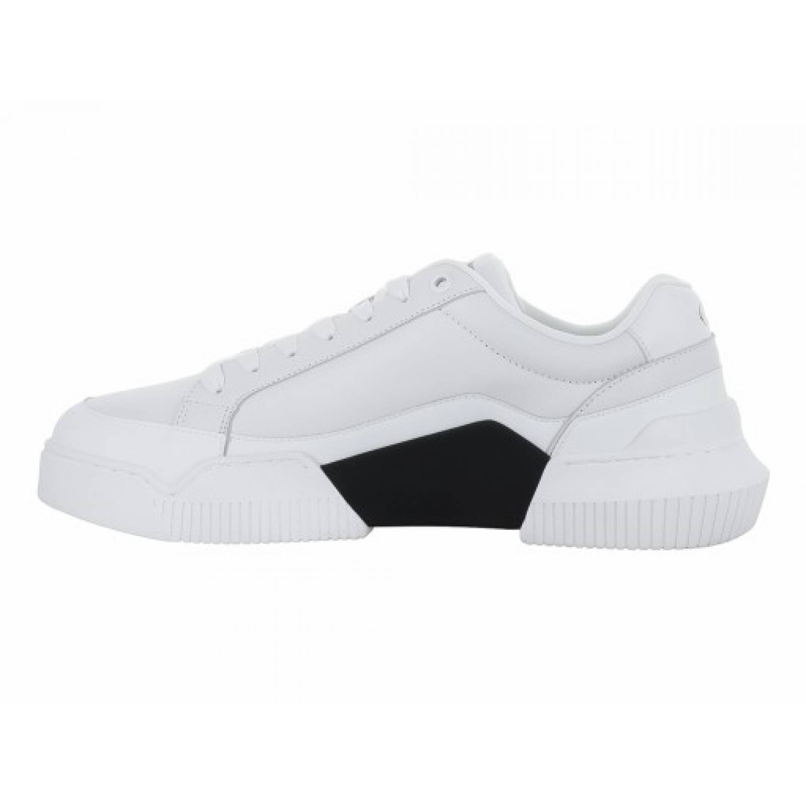 TENIS CALVIN KLEIN YM0Y M00875 01W BLANCO CHUNKY CUP 2 0 LOW LTH IN SAT  25 0   30 0 Hombre