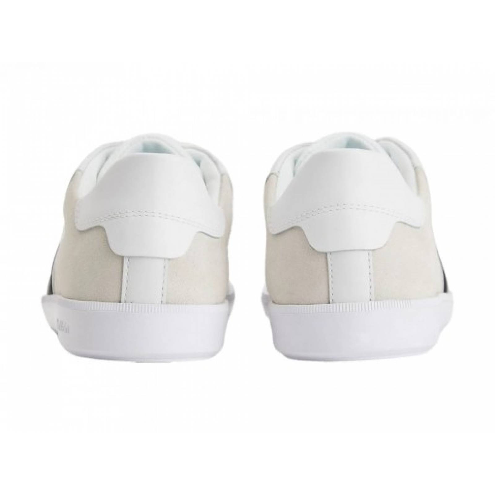 Tenis CALVIN KLEIN HM0H M00491 01S TRIPLE WHITE LOW TOP LACE UP MIX 25 0 30 0 Hombre