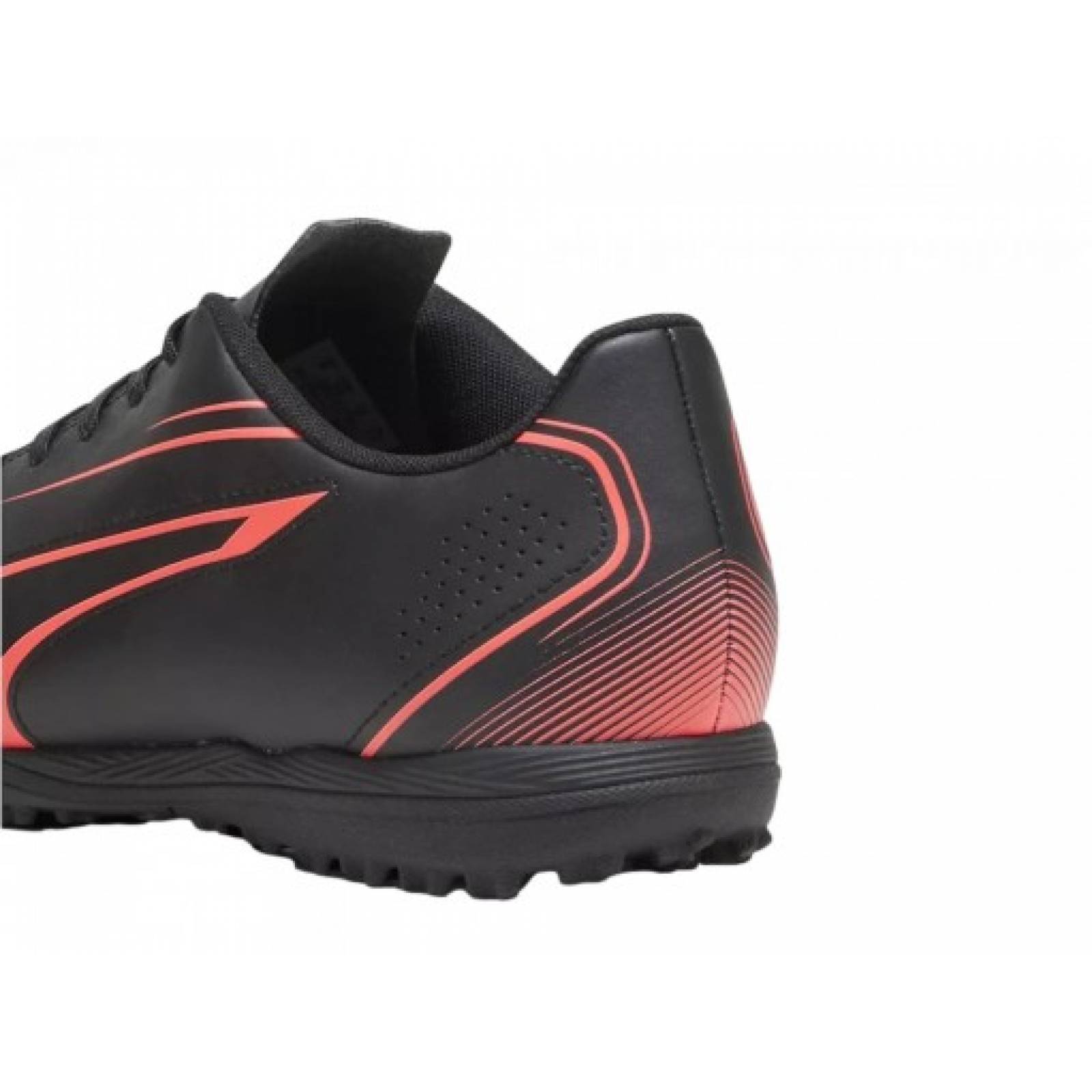 Tenis PUMA 107484 02 TF SINTETICO PUMA BLACK FIRE ORCHID VITORIA TT 25 30 Hombre