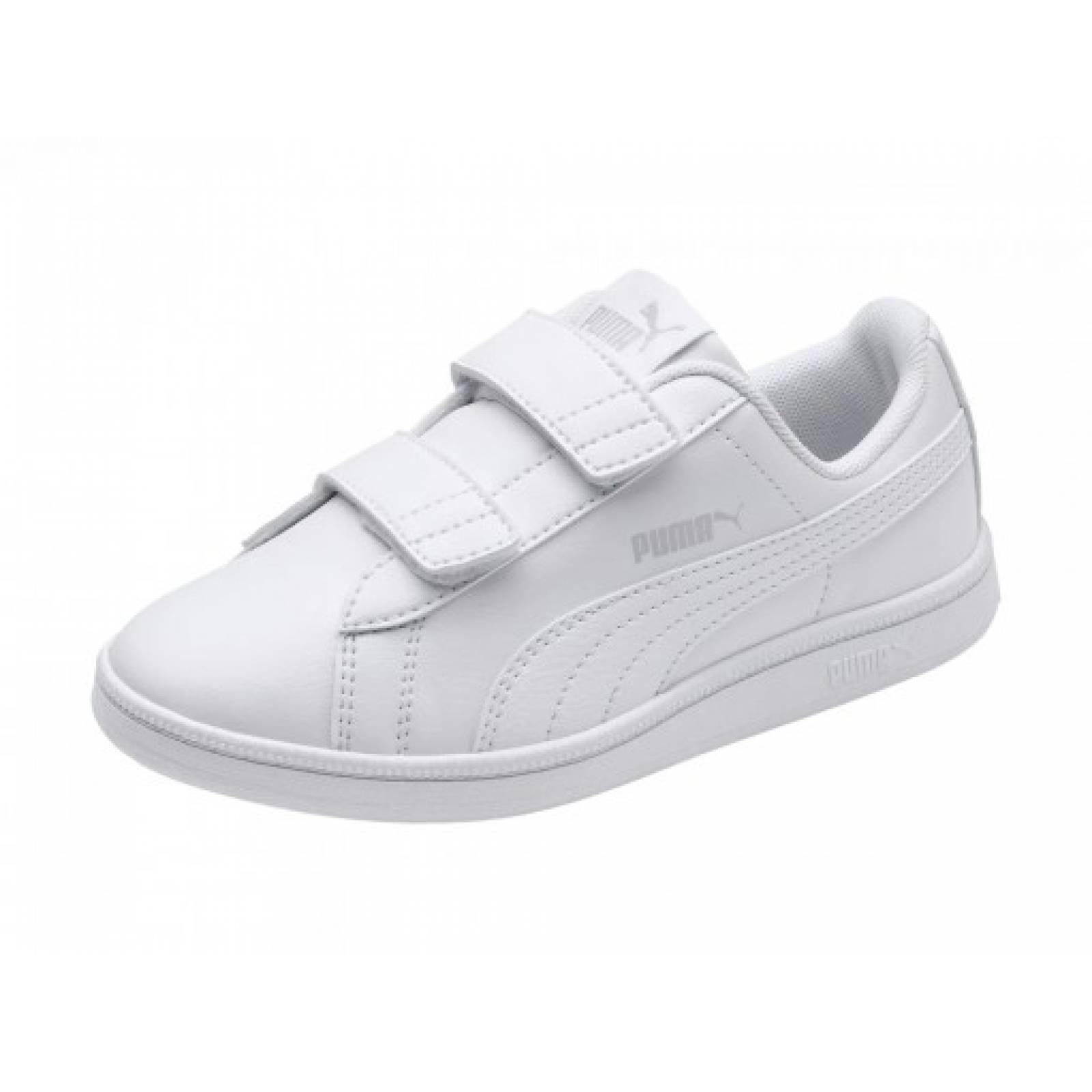 Tenis PUMA 373602 04 PUMA WHITE PUMA WHITE GRAY VIOLET PUMA UP V PS  17 22 Niños