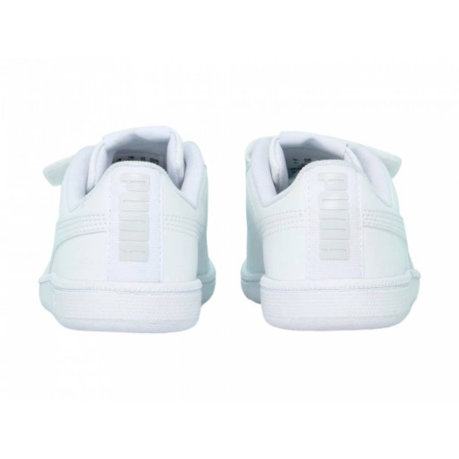 Tenis PUMA 373602 04 PUMA WHITE PUMA WHITE GRAY VIOLET PUMA UP V PS  17 22 Niños