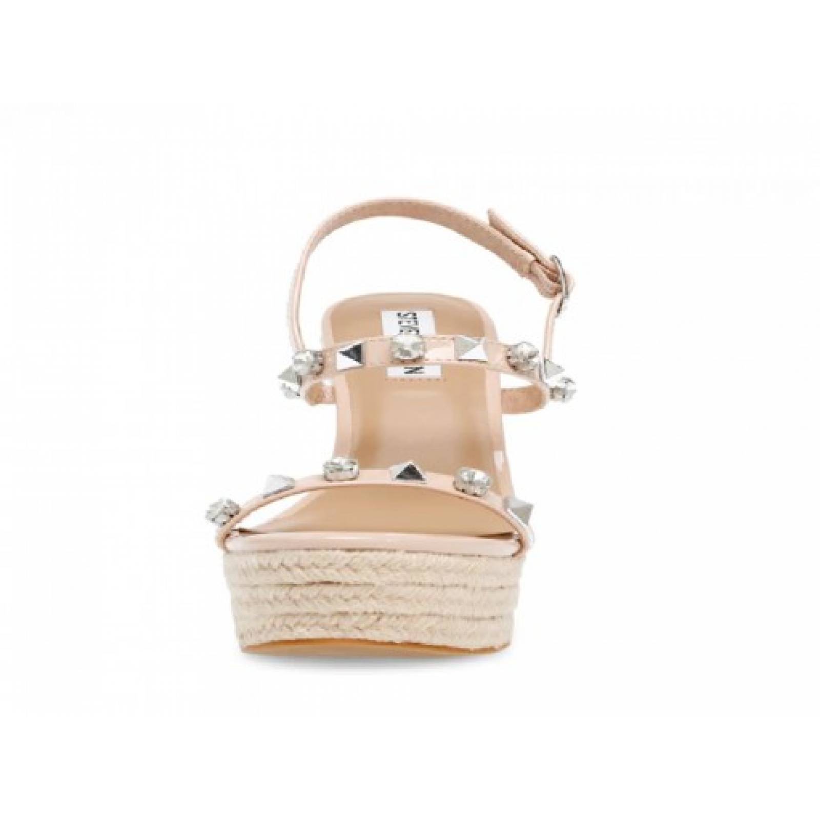 SANDALIA PLATAFORMA STEVE MADDEN PRIME TIME NUEDE PAT 22 0 27 0 Mujer