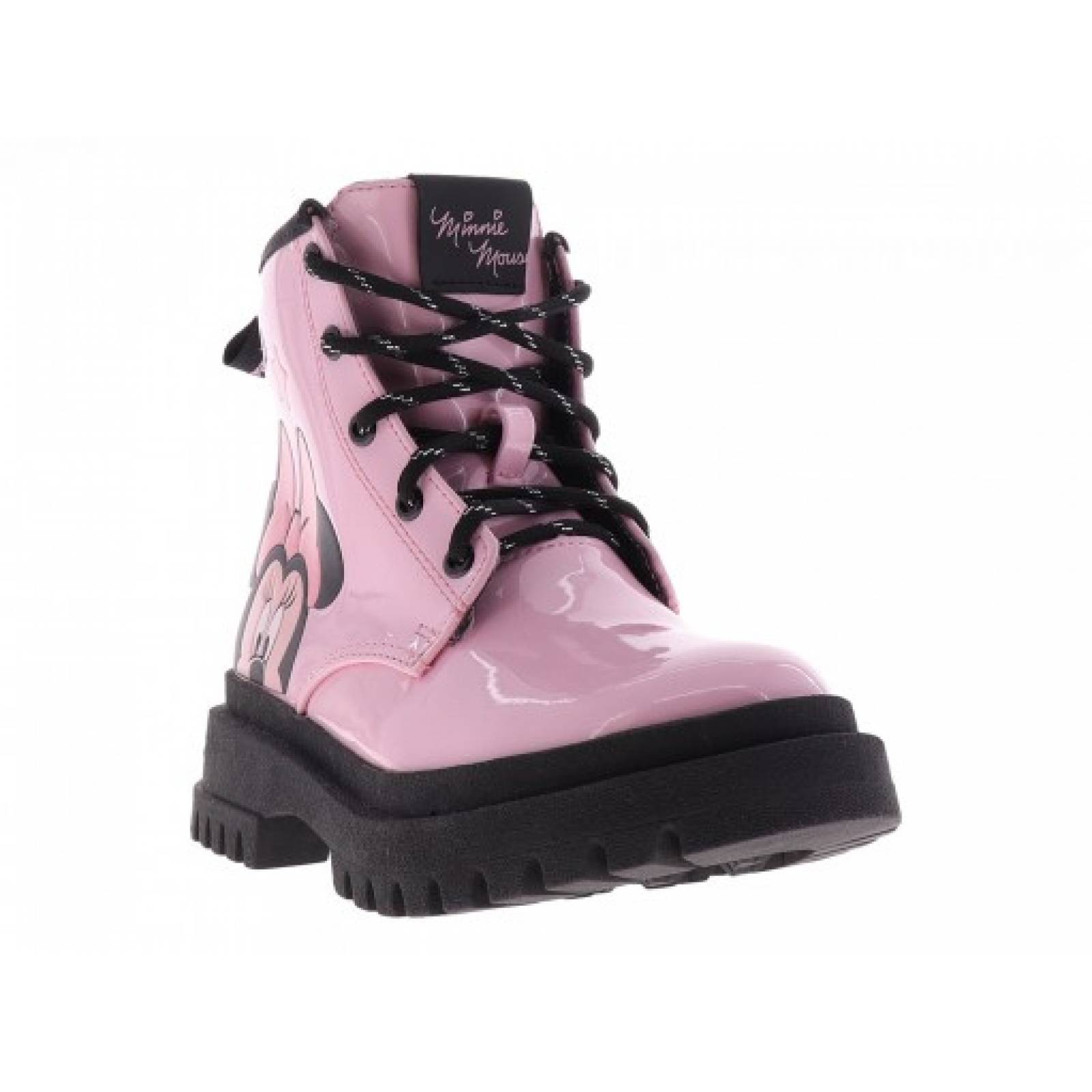 BOTAS TROPICANA 64007 CHAROL PELLE ROSA PASTEL MINNIE  18 21 Niñas