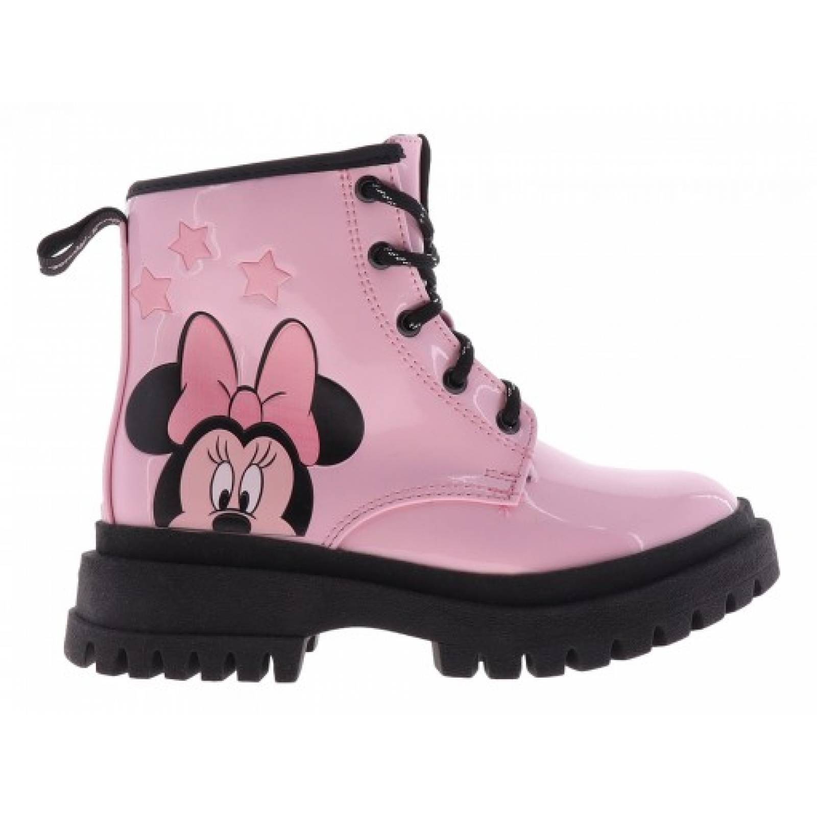 BOTAS TROPICANA 64007 CHAROL PELLE ROSA PASTEL MINNIE  18 21 Niñas