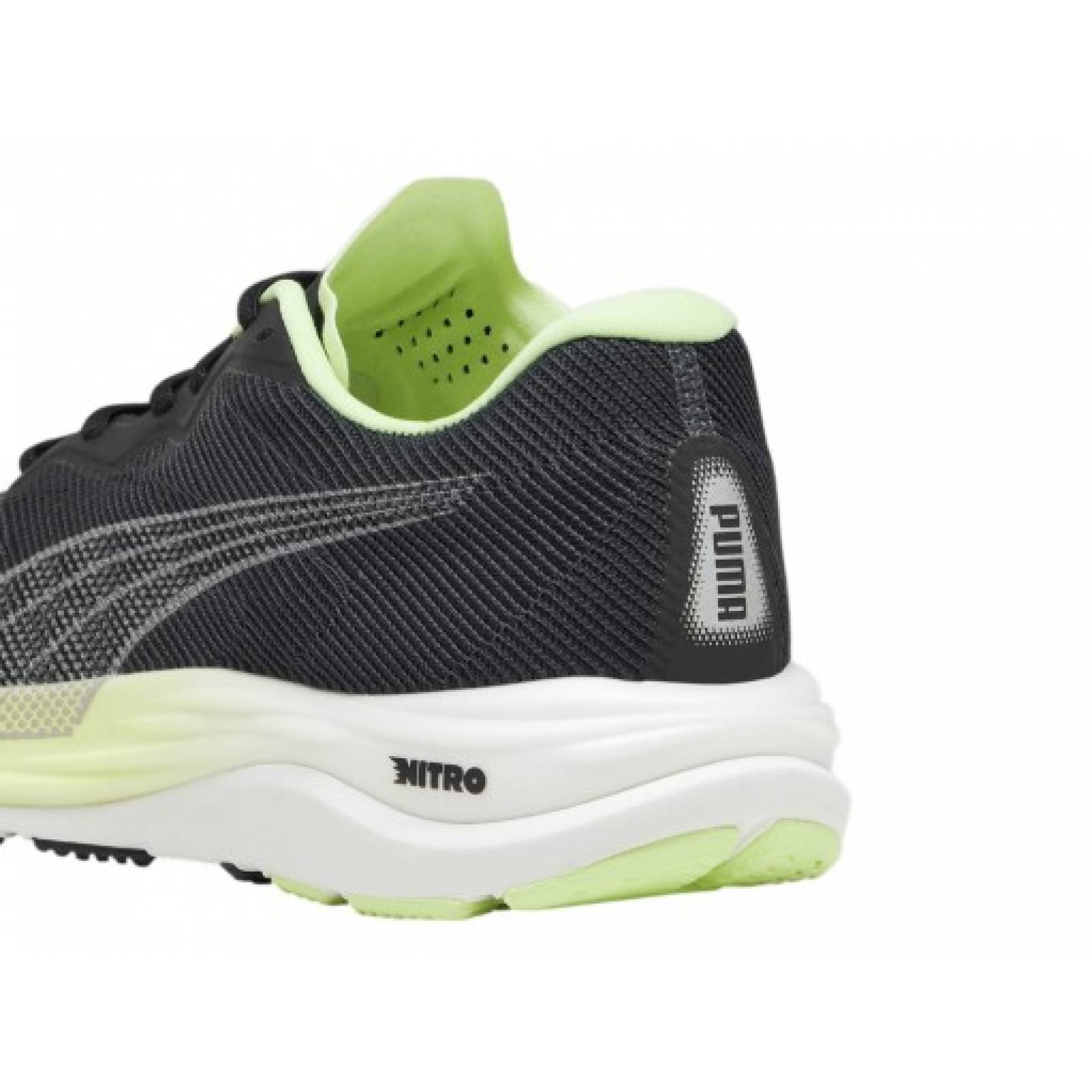 Tenis PUMA 195337 18 PUMA BLACK SPEED GREEN VELOCITY NITRO 2 25 30 Hombre