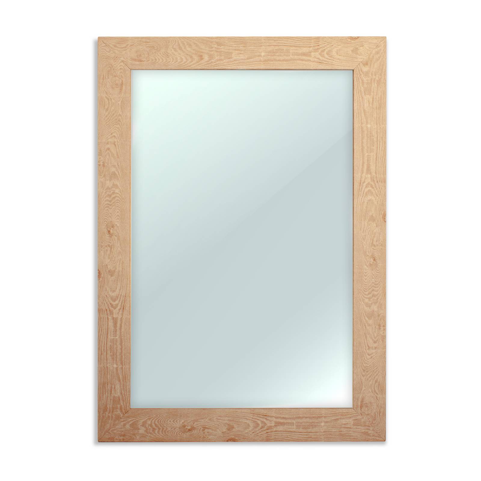 Espejo de Pared Baño o tocador PASPARTU FRAMES Vintage color Maple Claro