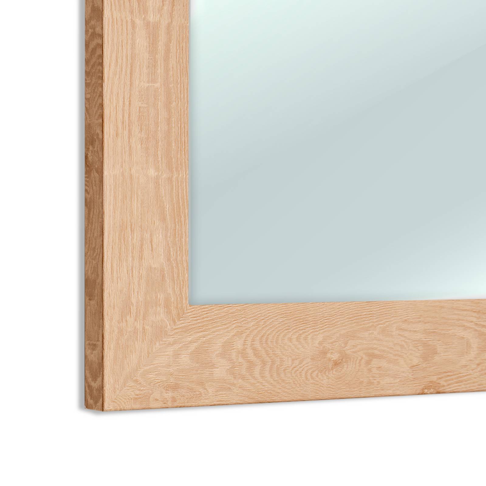 Espejo de Pared Baño o tocador PASPARTU FRAMES Vintage color Maple Claro