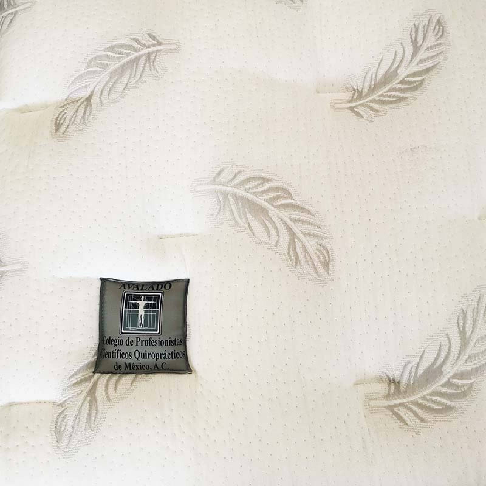 Colchón Spring Air Cool Gel Rochester Queen Size + Cojín Balón  + Cojín Playera