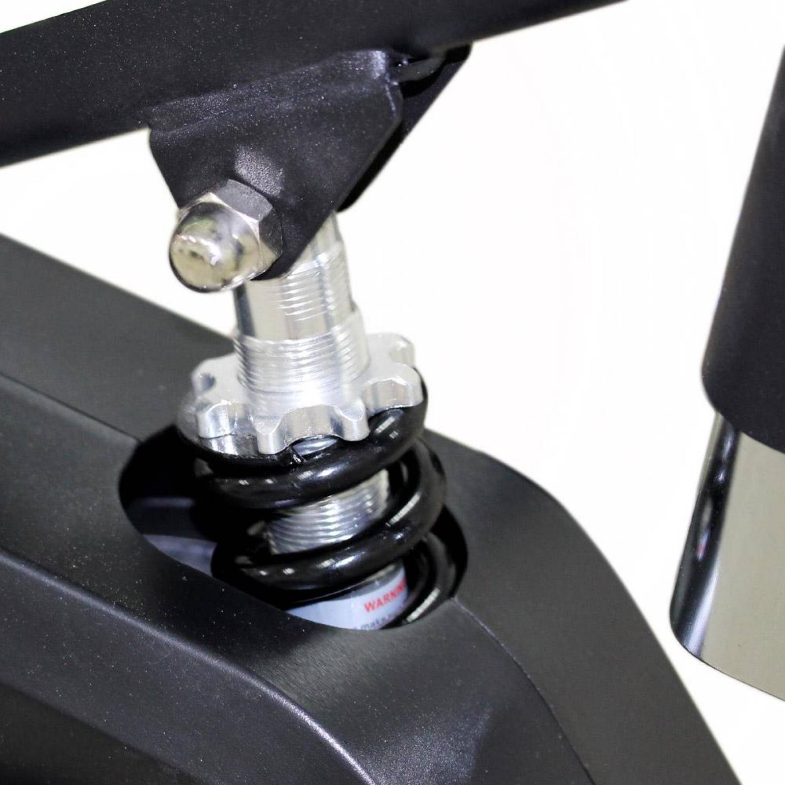 Bicicleta Spinning Uso Rudo 18 kilos Banda profesional con agarres de frecuencia Verde