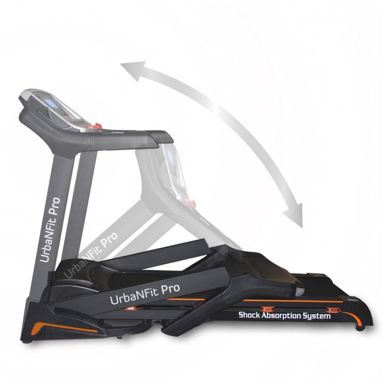 Caminadora Eléctrica UrbanFit Pro 3.5 HP Shock Absorption 