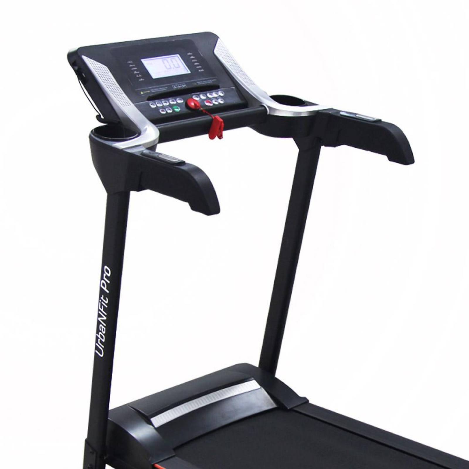 Caminadora Electrica Profesional 2.5hp plegable bluetooth inclinacion Monitor 5" 12 Program 