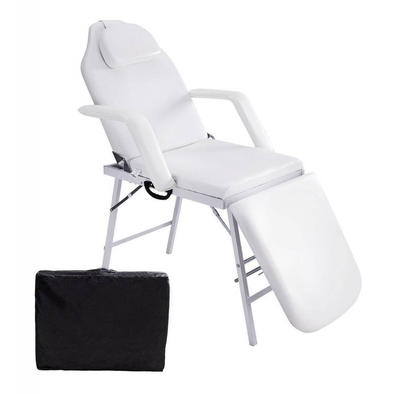 Silla para Faciales y Masajes, Gran Shopping, Plegable Blanco