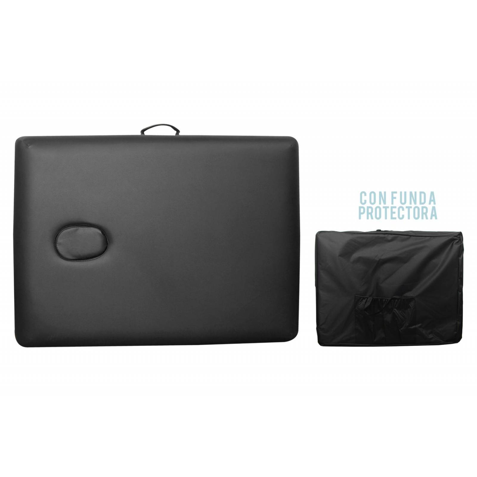 Camilla Portatil Para Masajes Uso Rudo Gran Shopping Negro