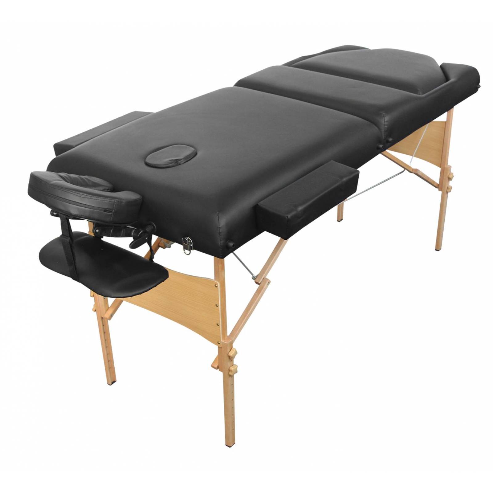 Camilla Portatil Para Masajes Uso Rudo Gran Shopping Negro