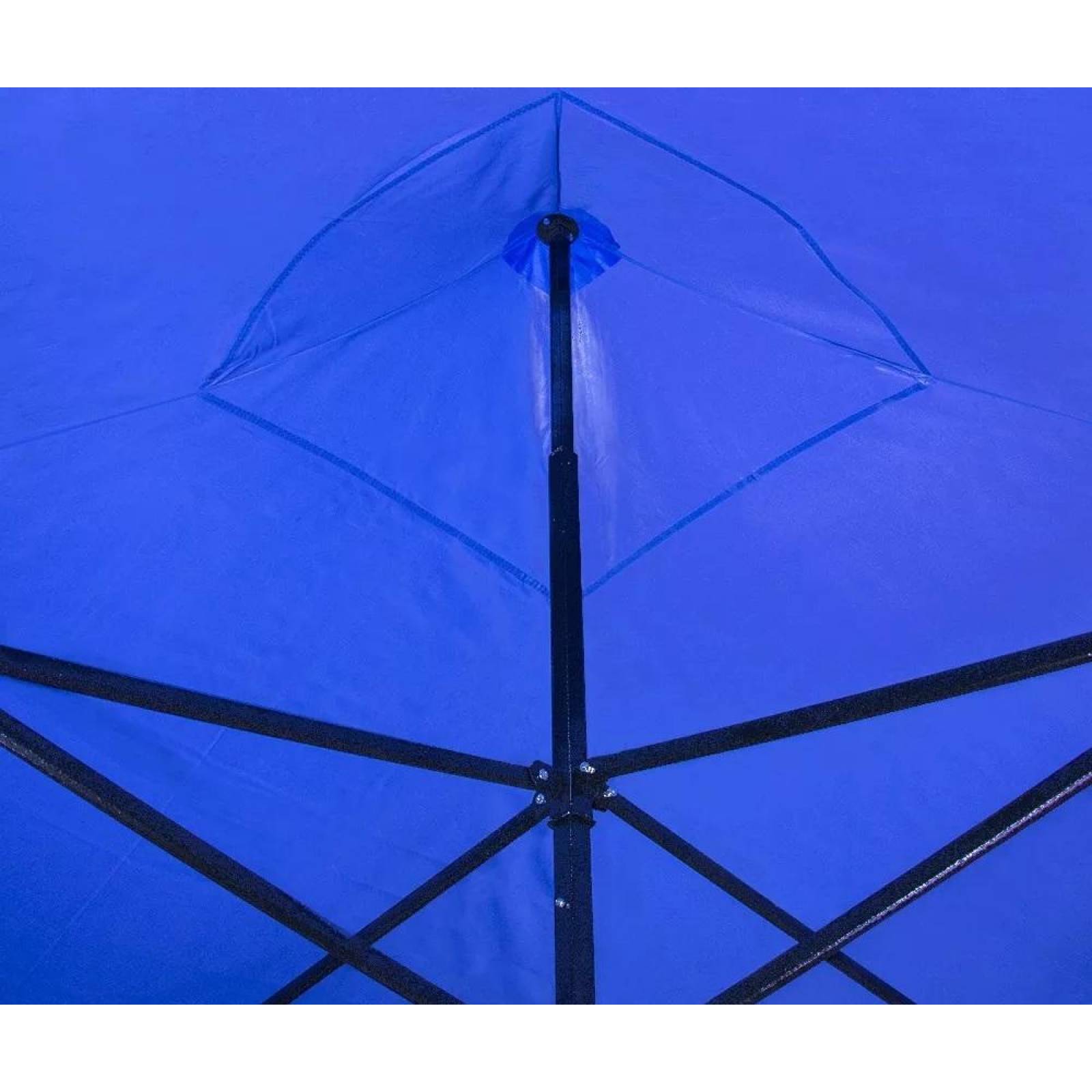 Carpa 3x6 m Jardimanía, Toldo Antisombra Plegable y Portátil Azul