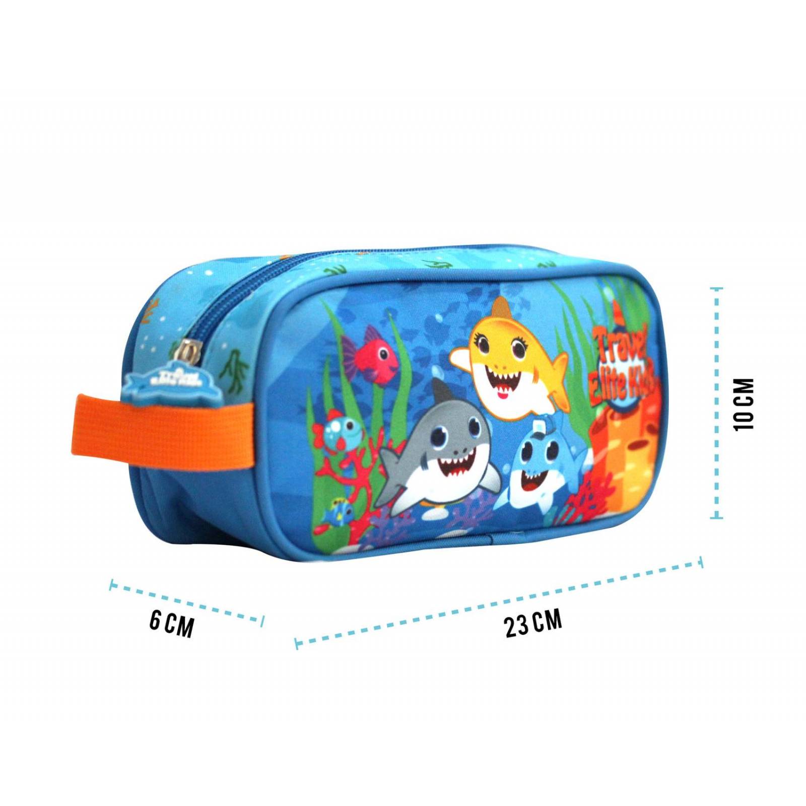 Kit De Mochila Escolar para Niño 3 piezas Carrito Lonchera Estuche Ruedas Azul