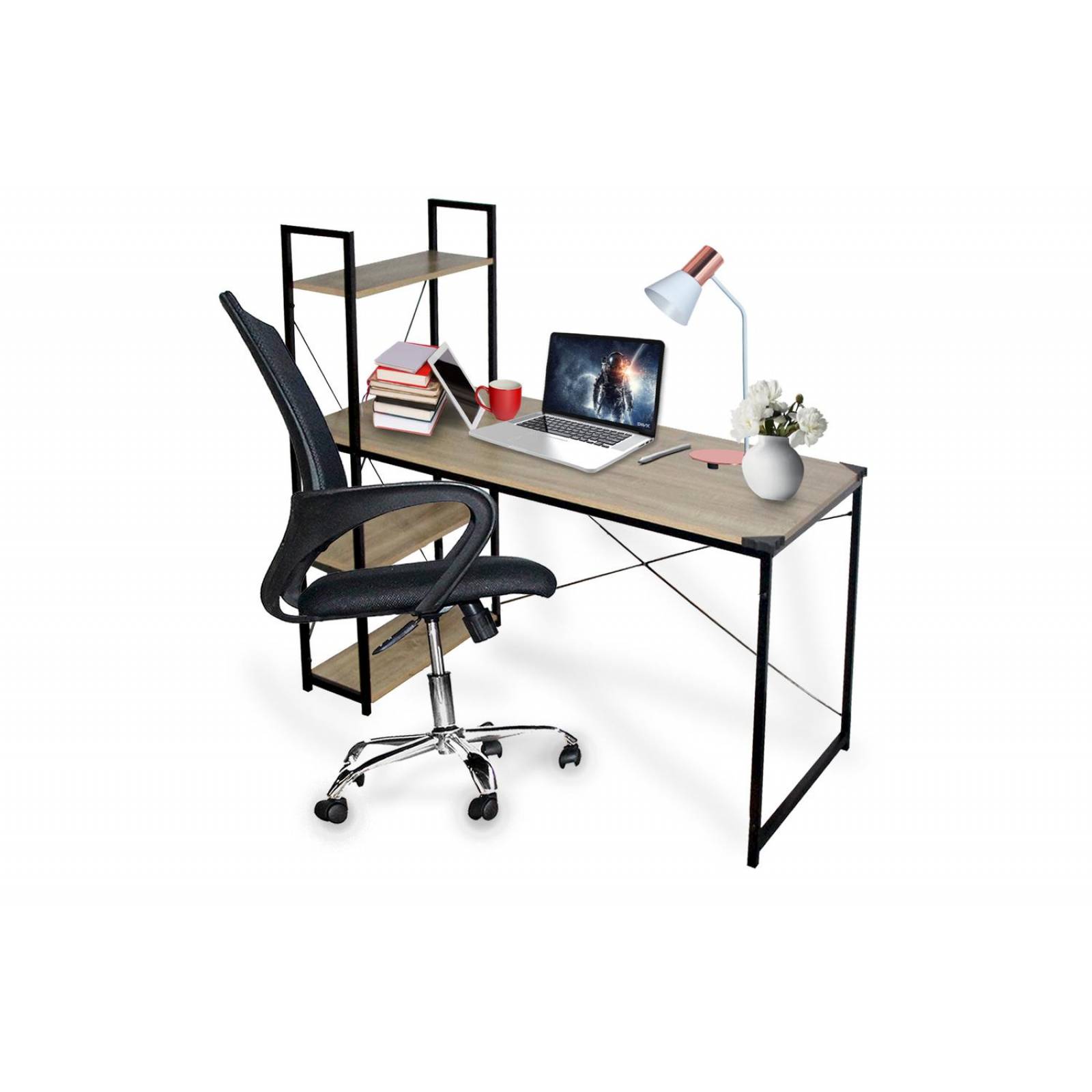 Silla para Oficina Urban Design, Ergonómica Ajustable Negro