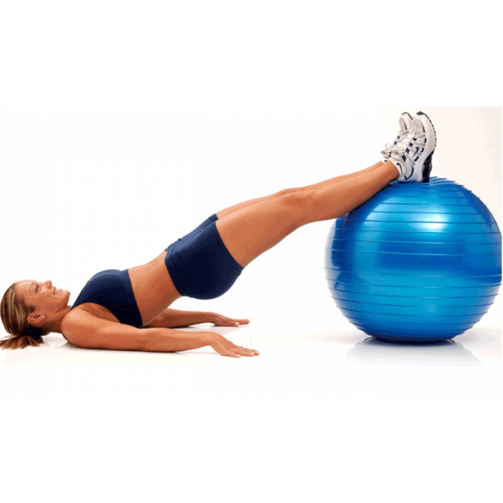 Pelota de Yoga 75 cm Soporta 450 kg CrossFit Azul cielo