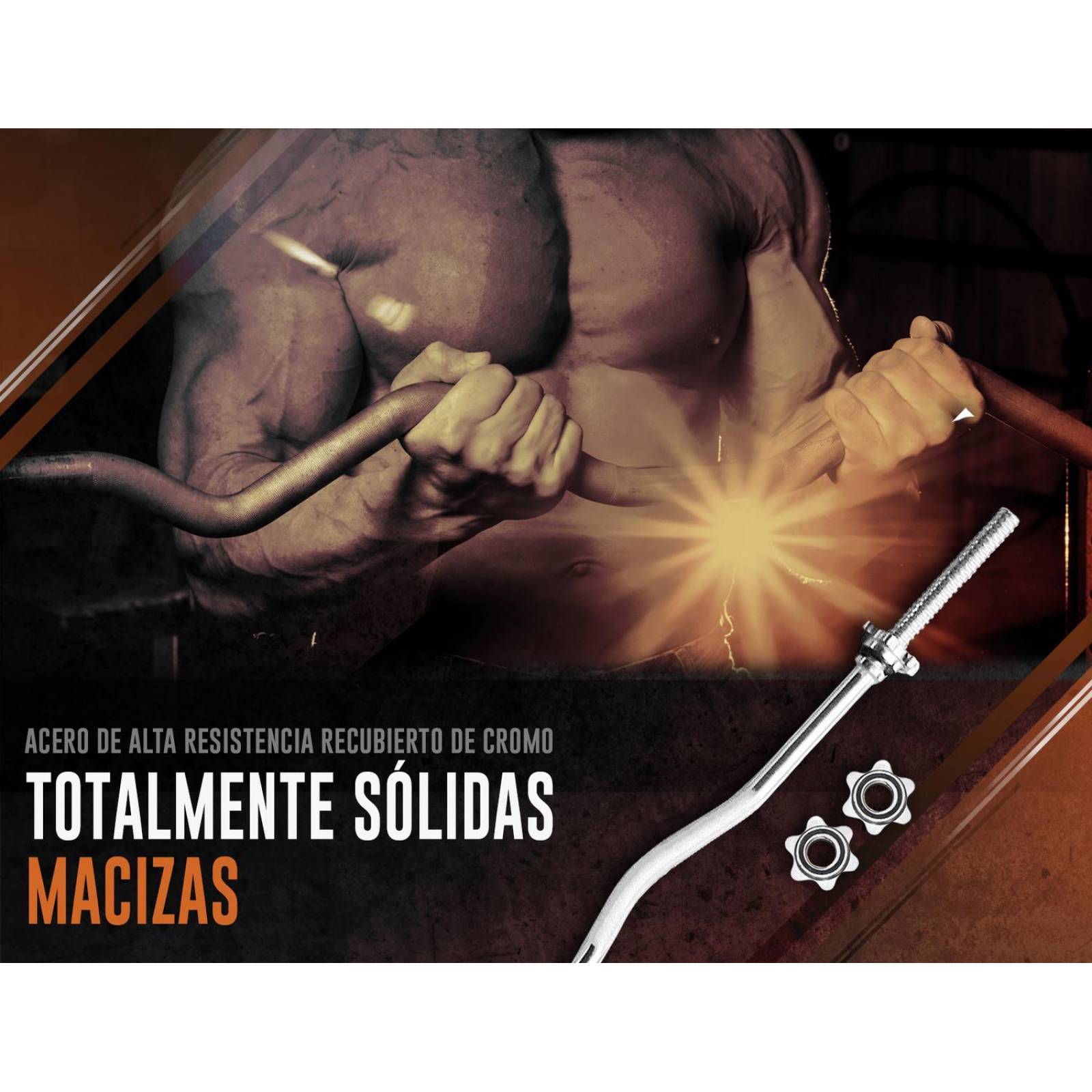 Banco Multiposiciones + Kit de Pesas Mancuernas 54 Lbs 