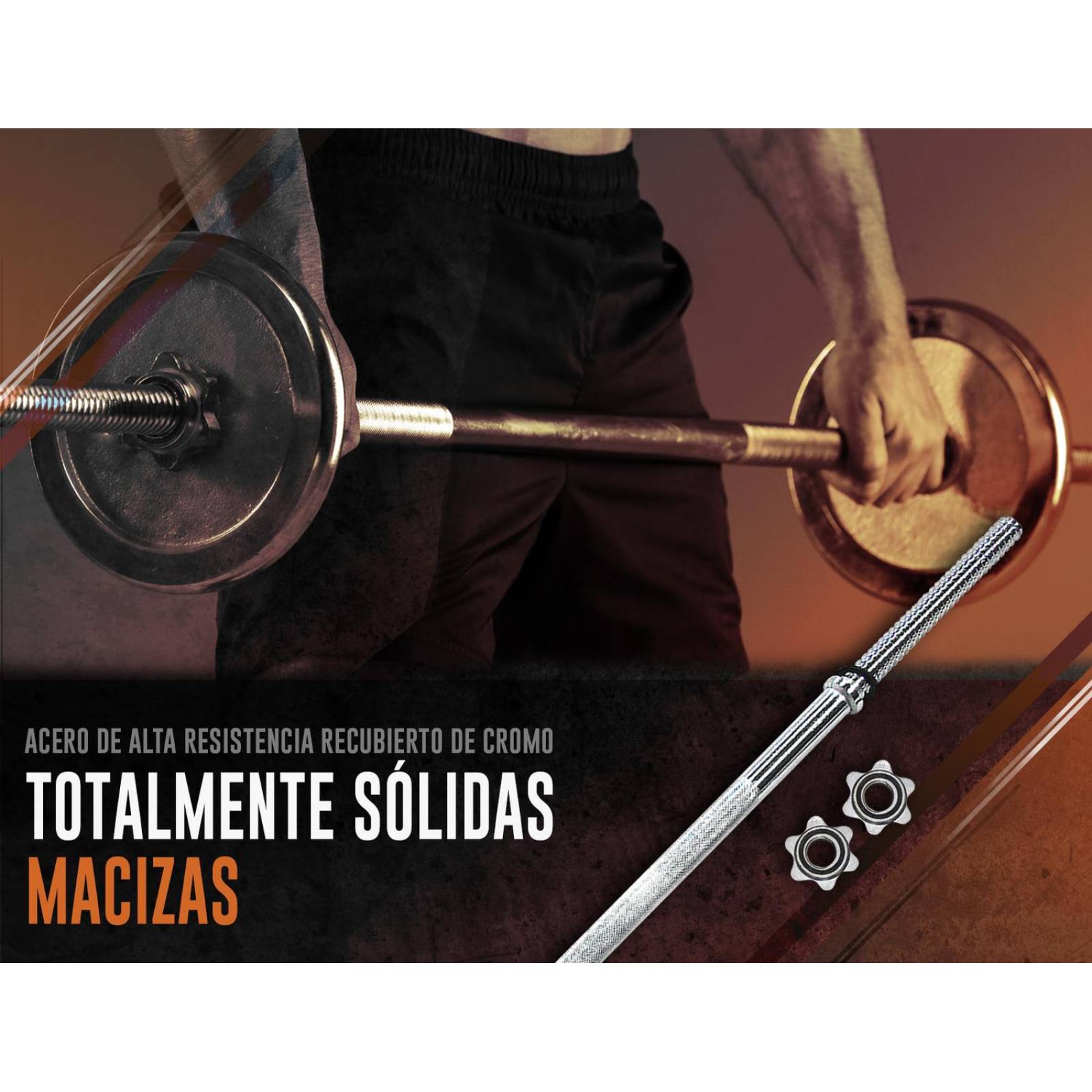 Banco Multiposiciones + Kit de Pesas Mancuernas 54 Lbs 